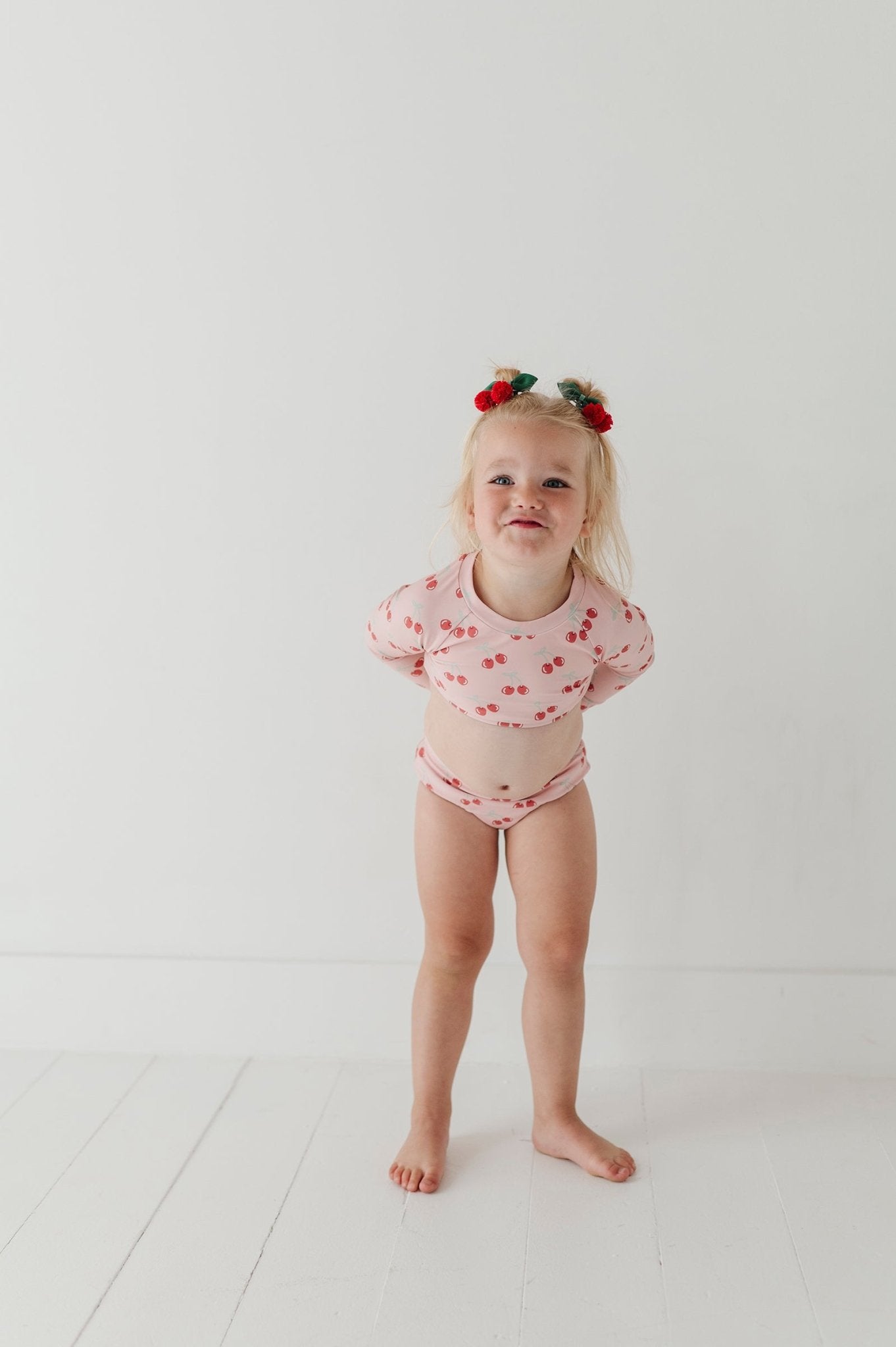 Girl's Crop Two - Piece Swimsuit - babysprouts clothing company