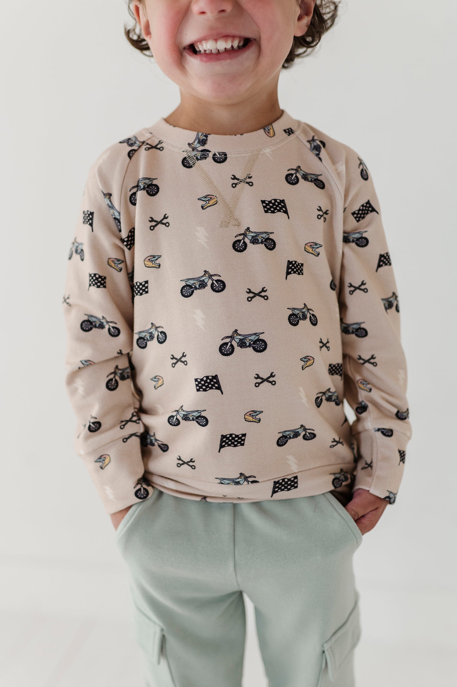 Boy's Raglan Sweatshirt