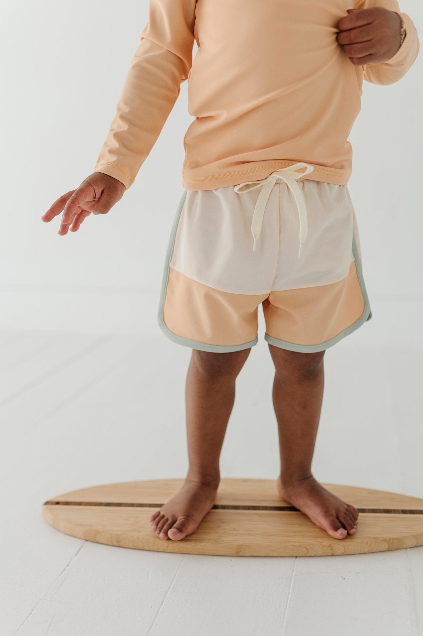 Boy's Colorblock Swim Shorts - babysprouts clothing company