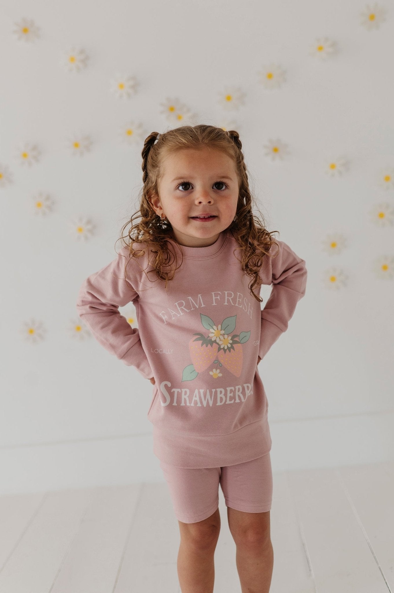 Girl's Raglan Sweatshirt - babysprouts clothing company