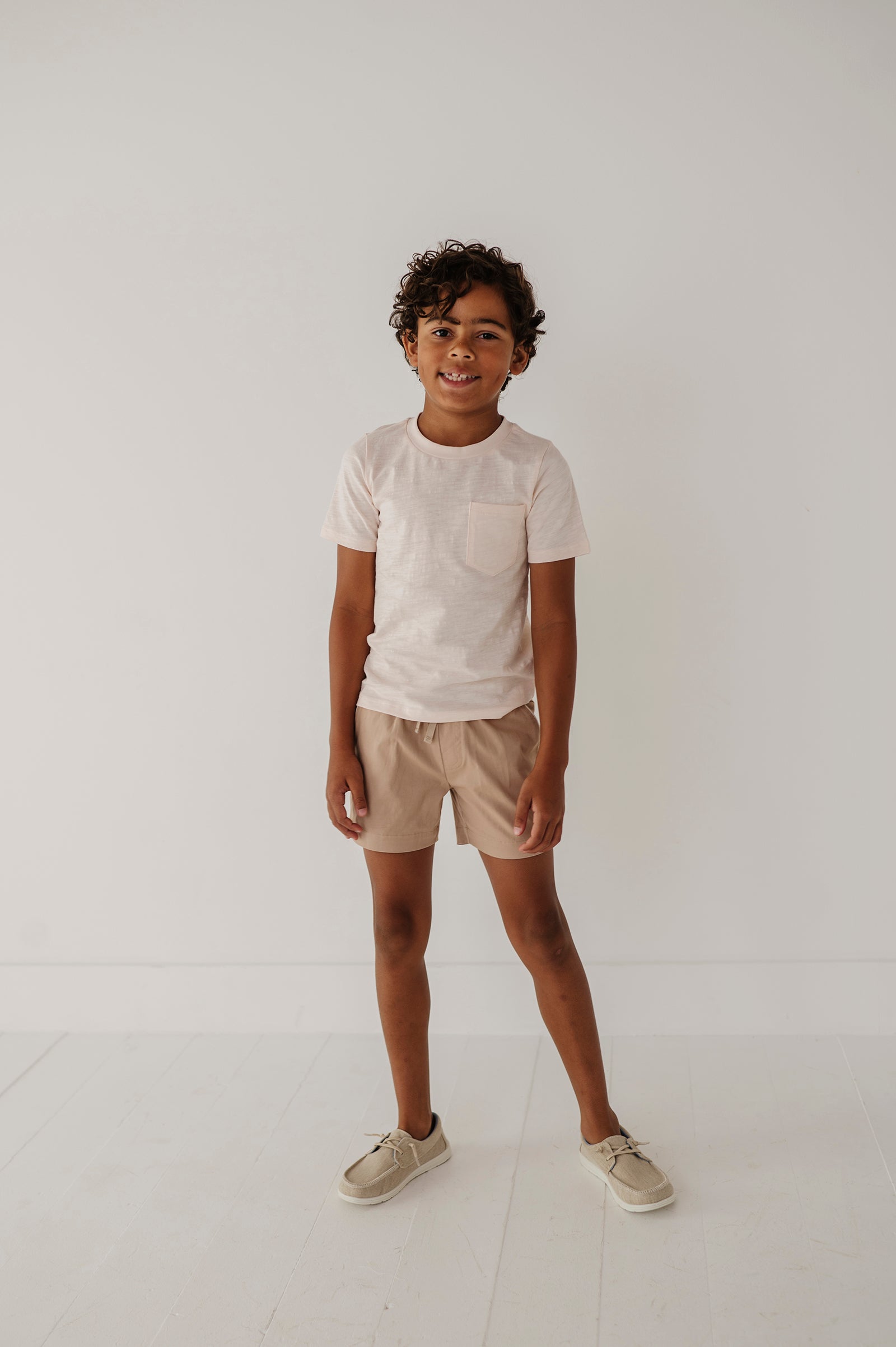 Boy's Twill Beach Shorts