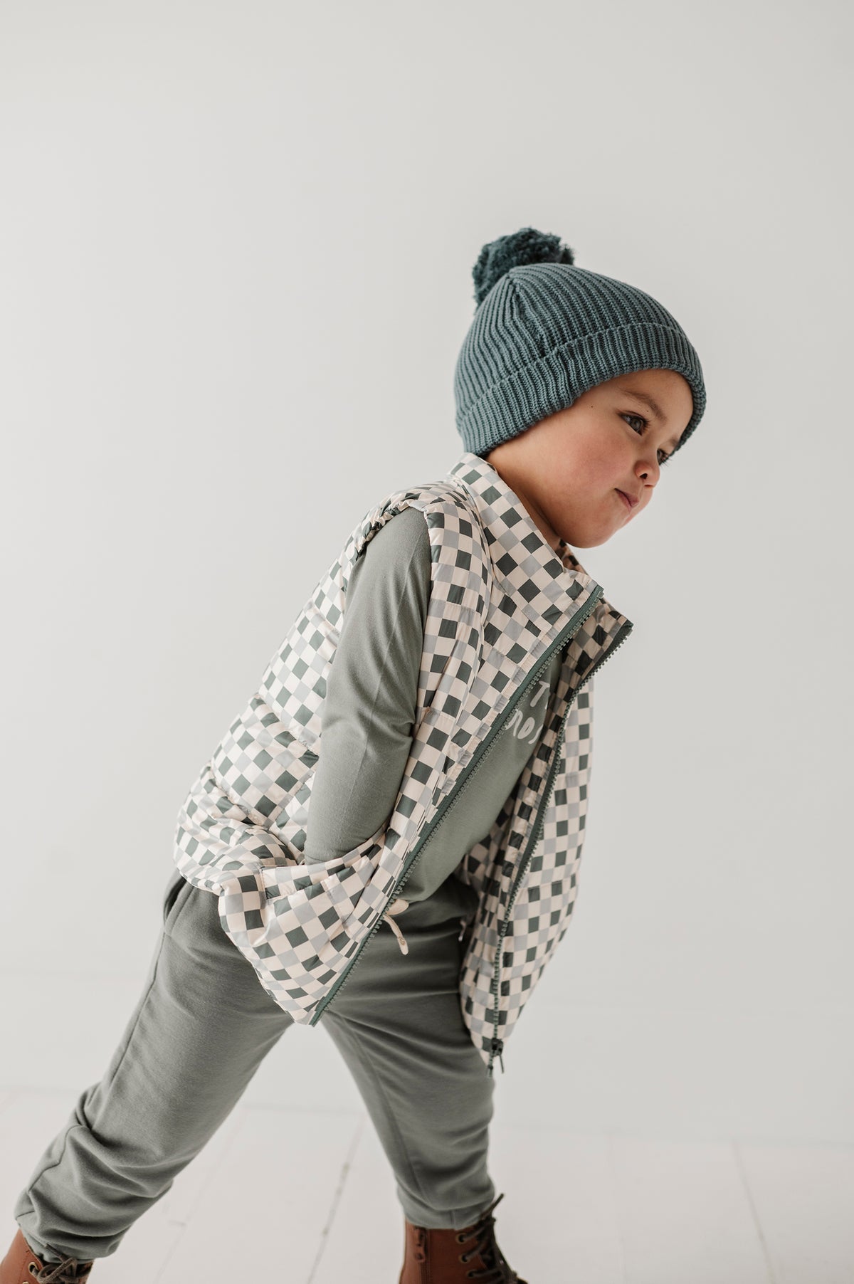 Knit Pom Hat