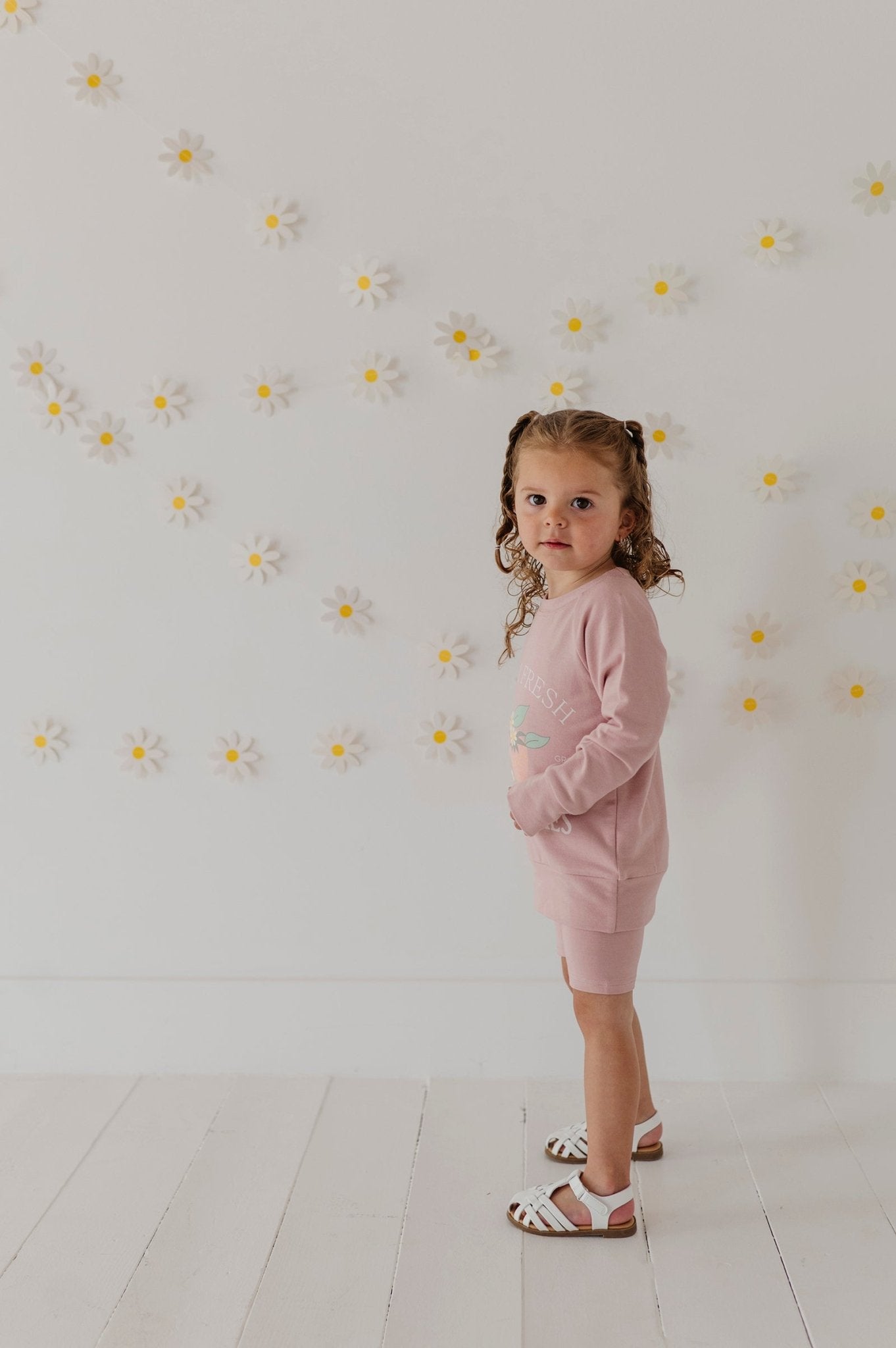 Girl's Raglan Sweatshirt - babysprouts clothing company