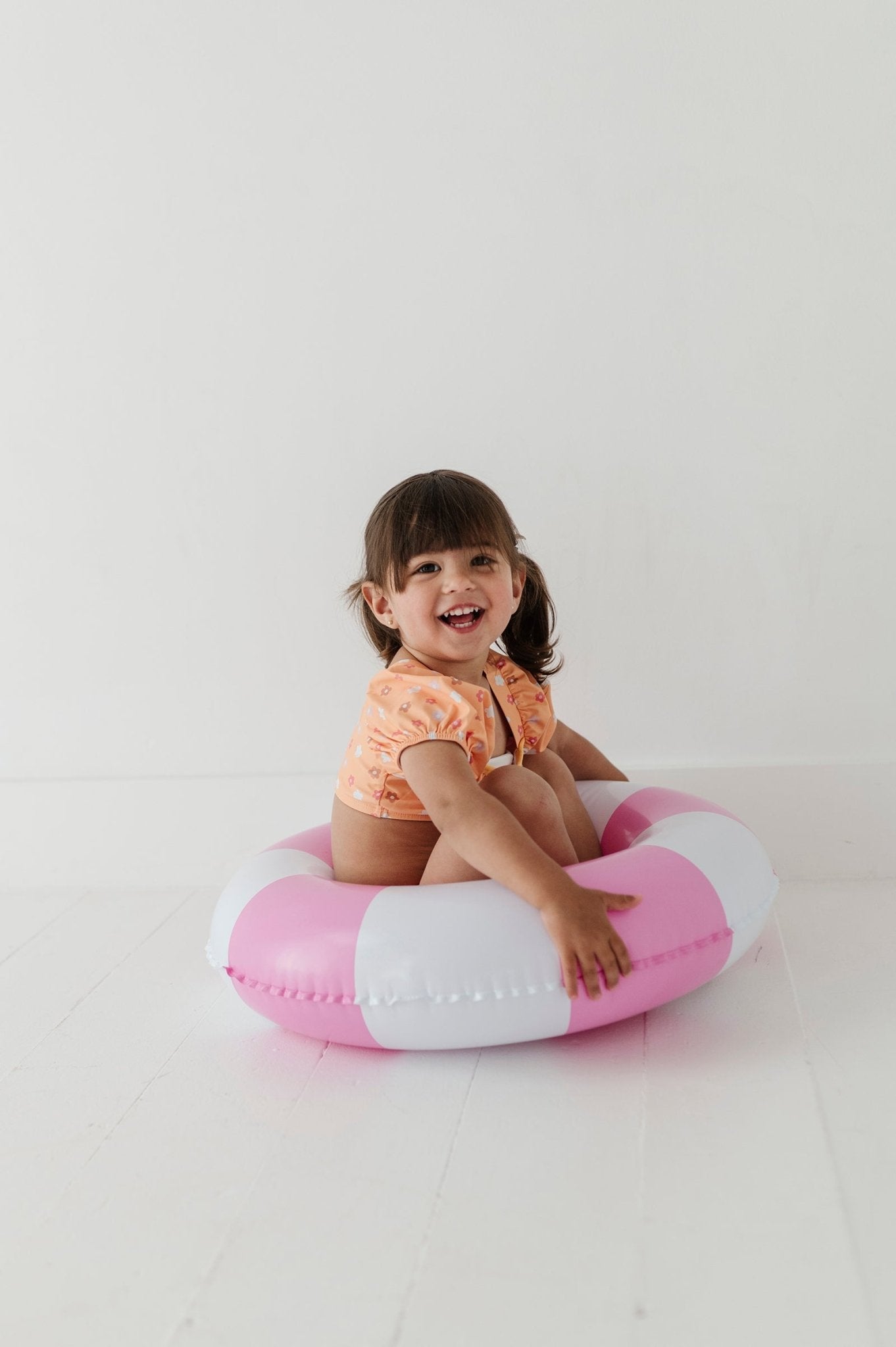 Girl's Puff Sleeve Swimsuit - babysprouts clothing company