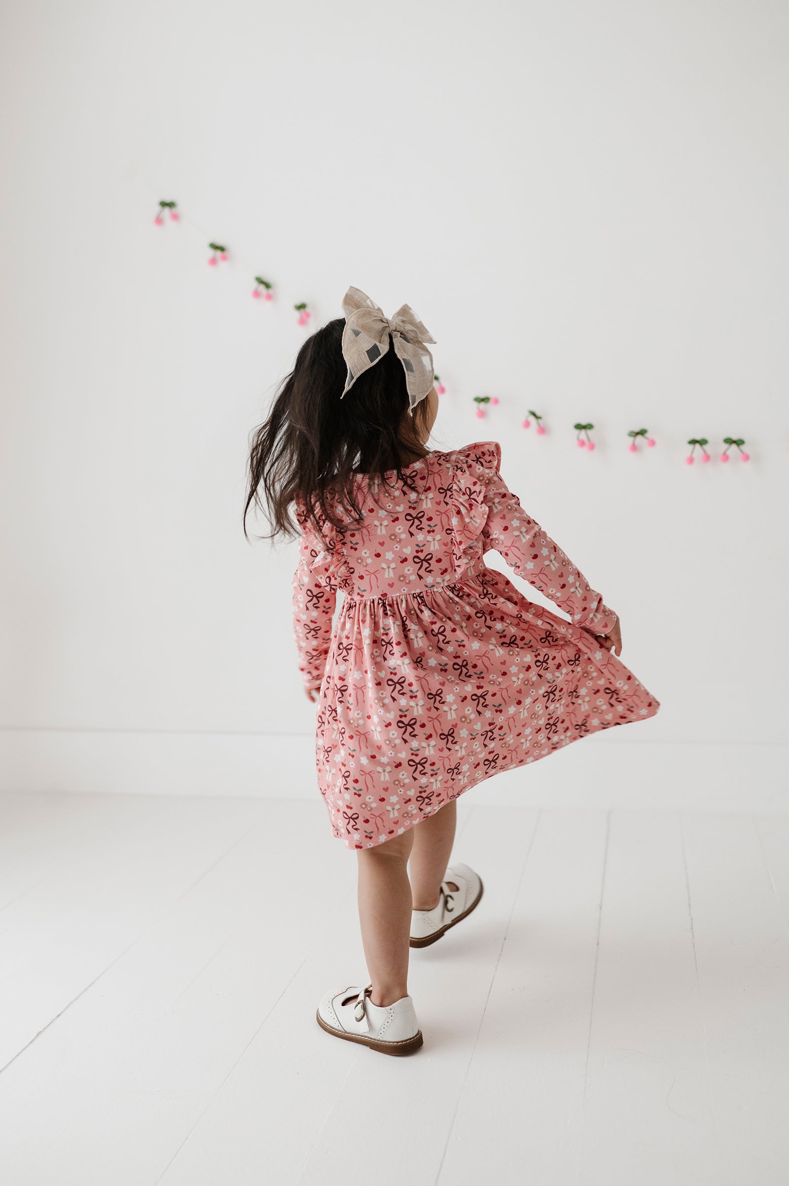 Long Sleeve Ruffle Dress