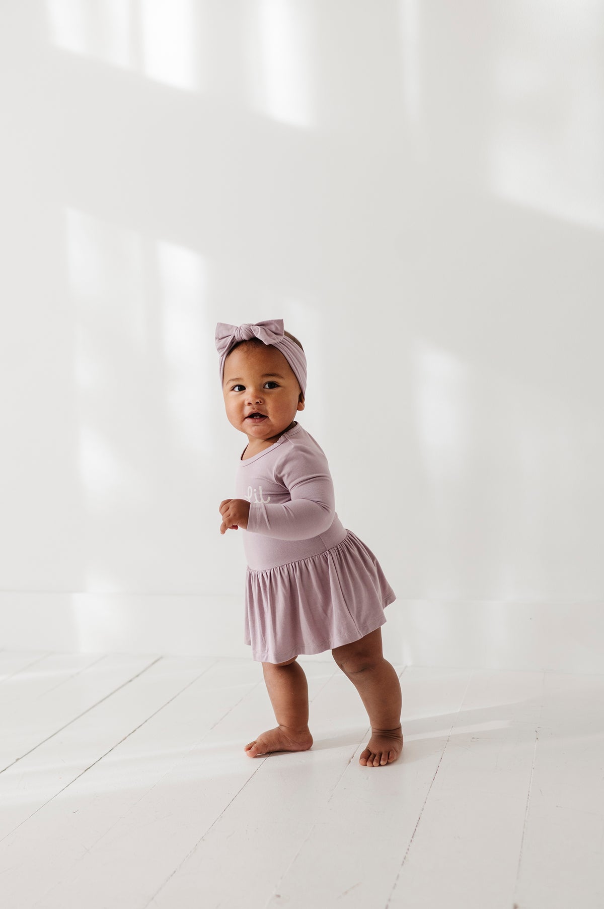 Girl's Bodysuit Dress Set