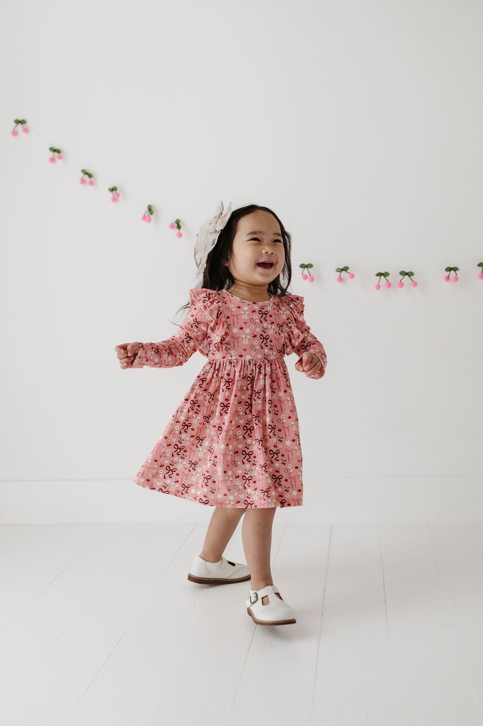 Long Sleeve Ruffle Dress