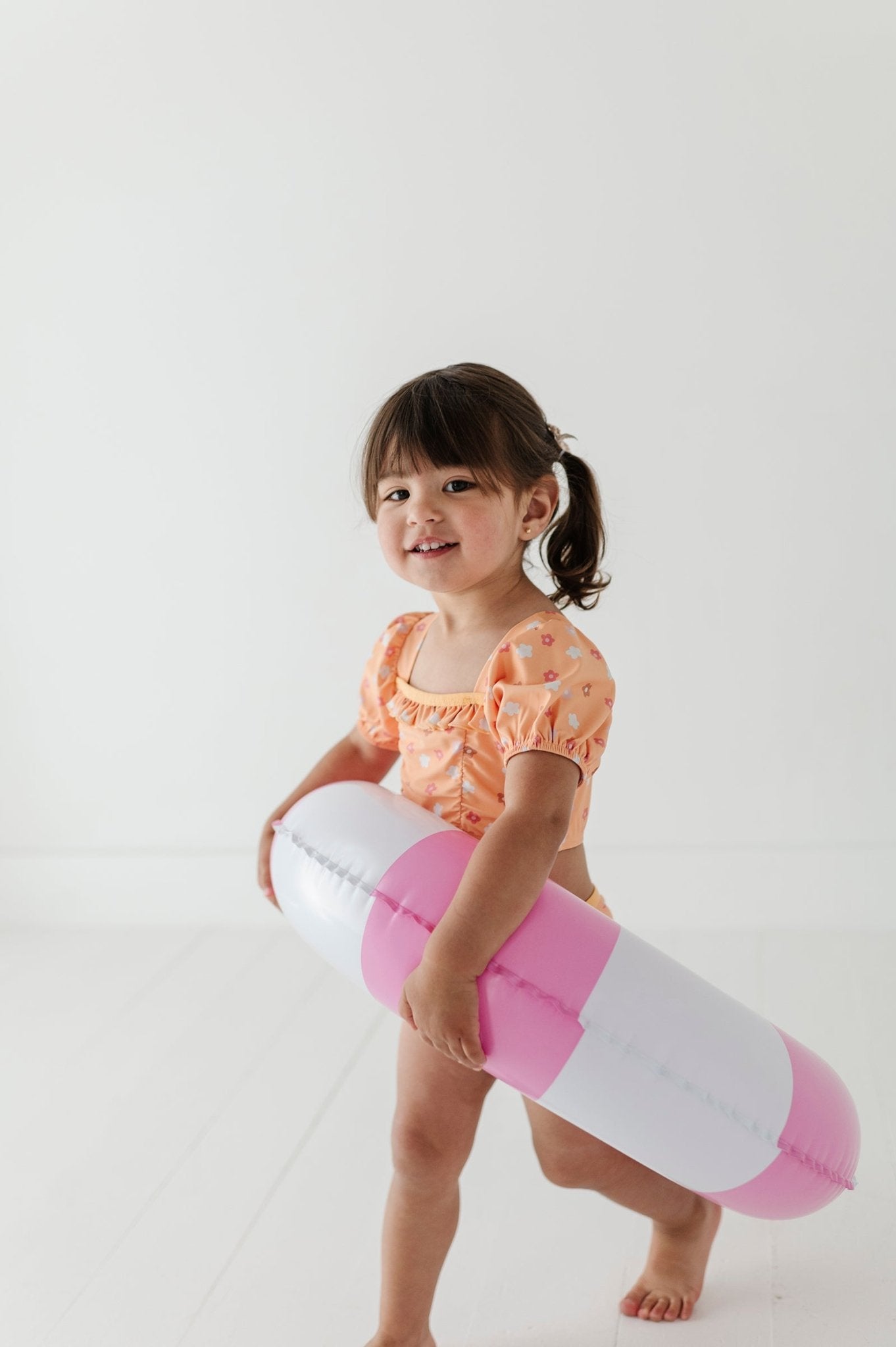 Girl's Puff Sleeve Swimsuit - babysprouts clothing company