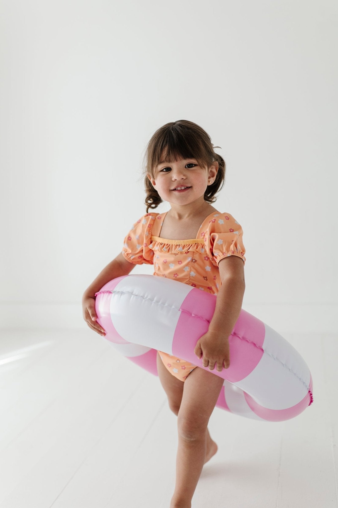 Girl's Puff Sleeve Swimsuit - babysprouts clothing company