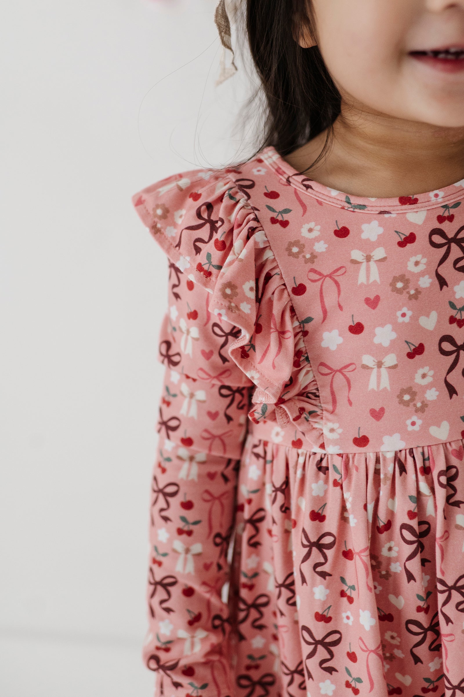 Long Sleeve Ruffle Dress