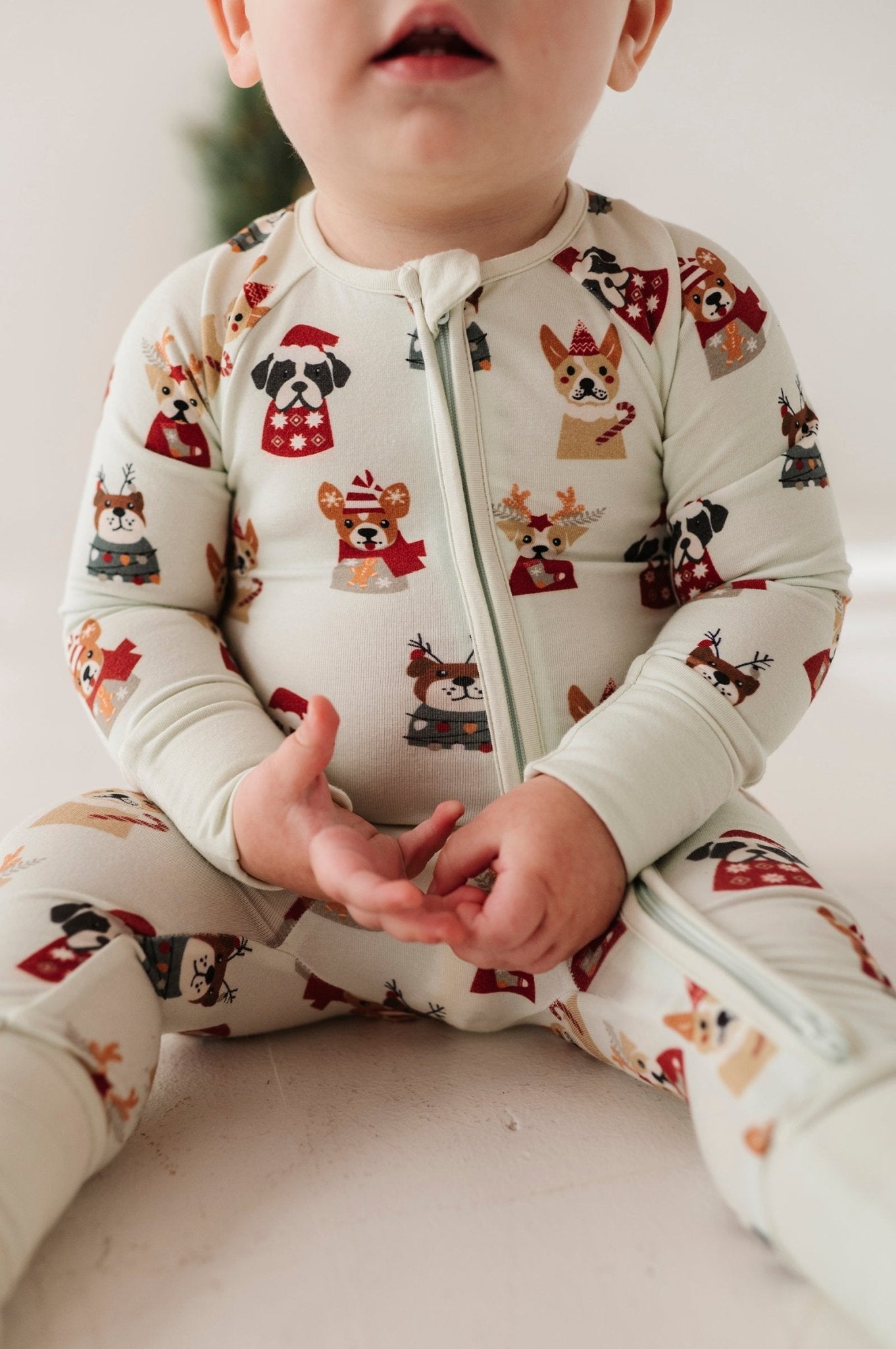 Long Sleeve Zip Romper - babysprouts clothing company