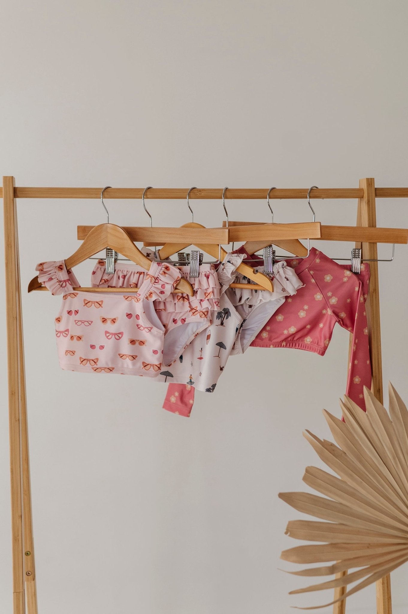 Girl's Two - Piece Crop Swim Set - babysprouts clothing company