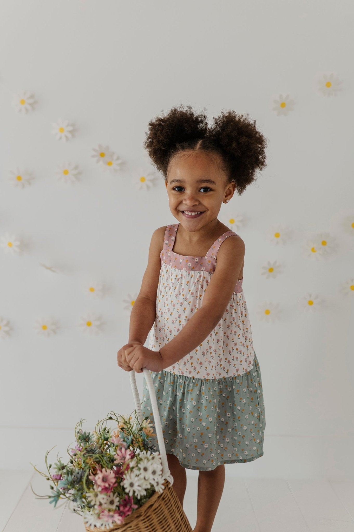 Wide Strap Dress - babysprouts clothing company