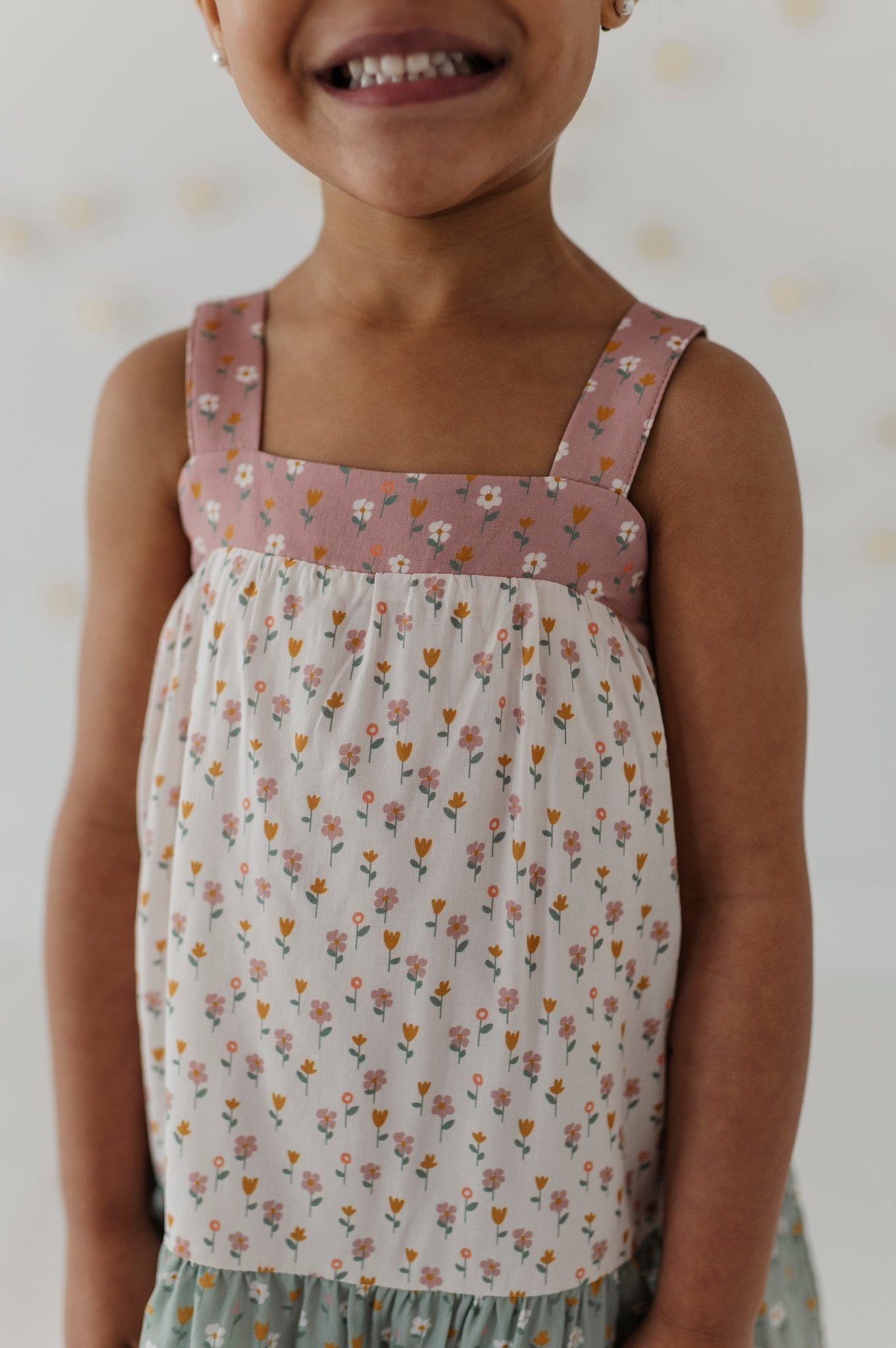 Wide Strap Dress - babysprouts clothing company