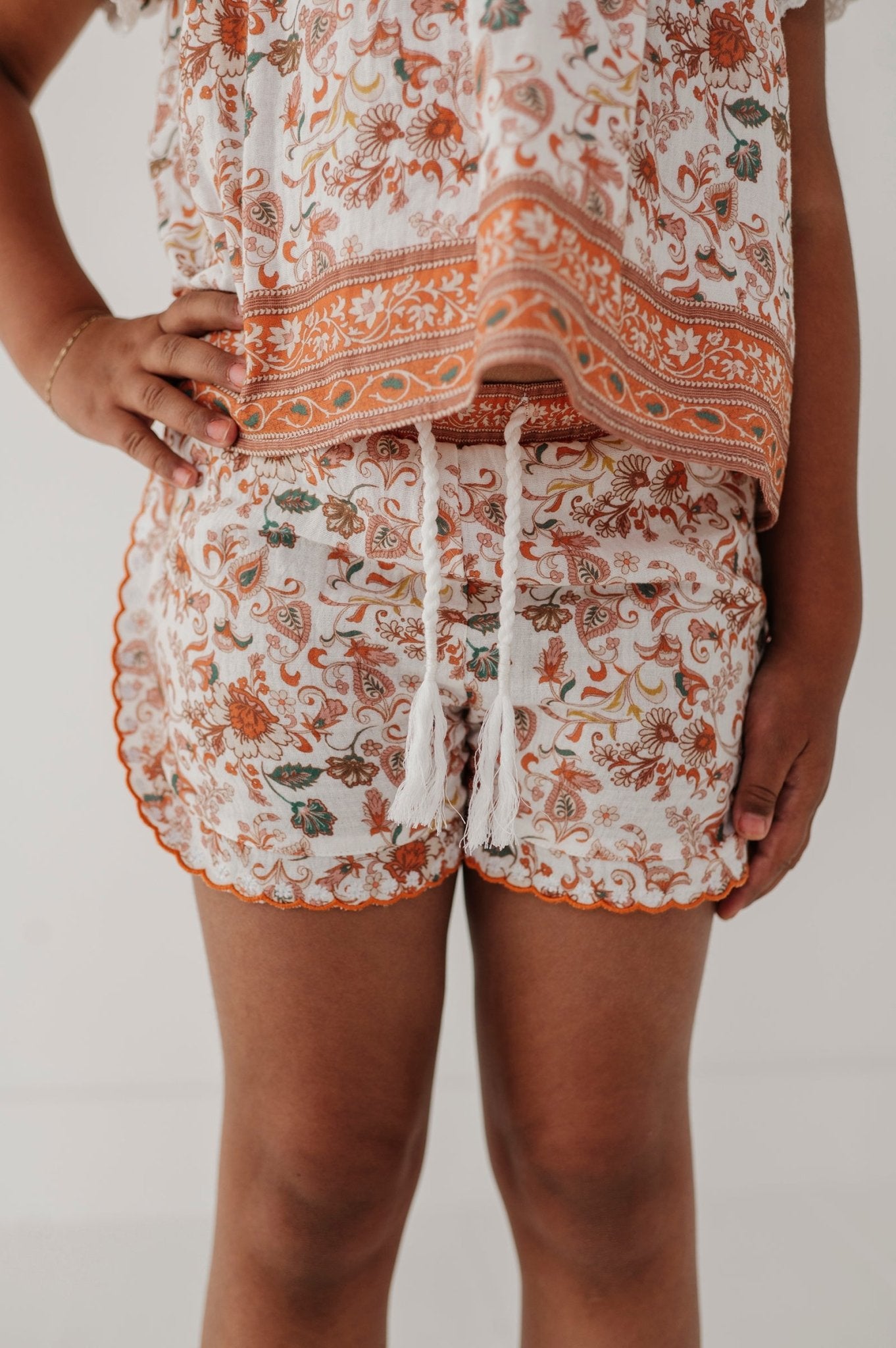 Embroidery Shorts - babysprouts clothing company