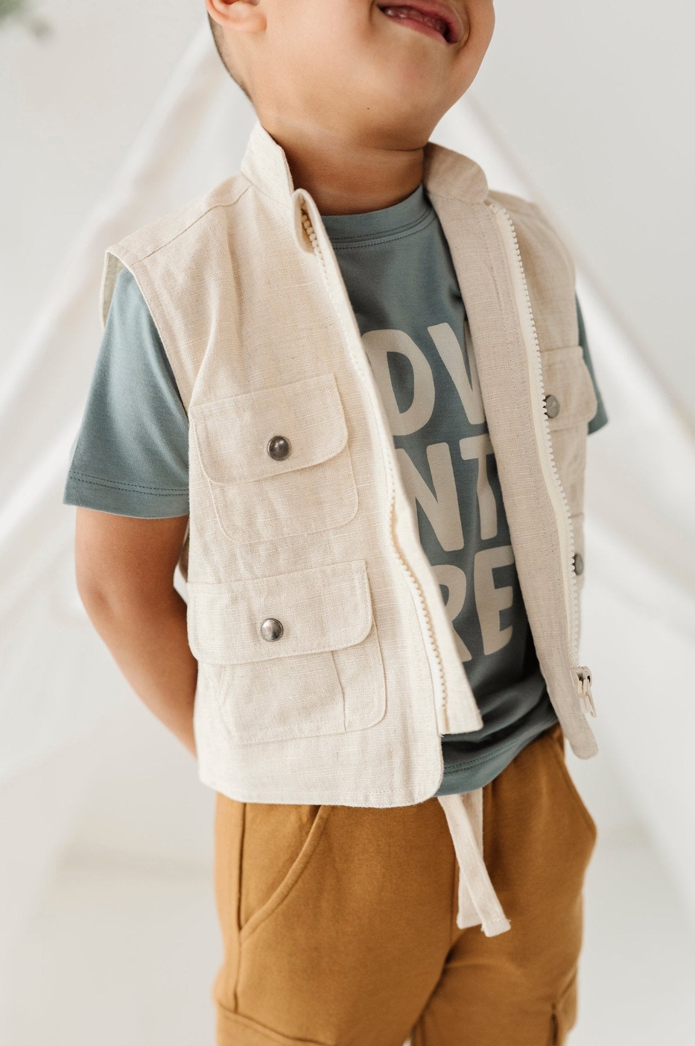 Explorer Vest - babysprouts clothing company