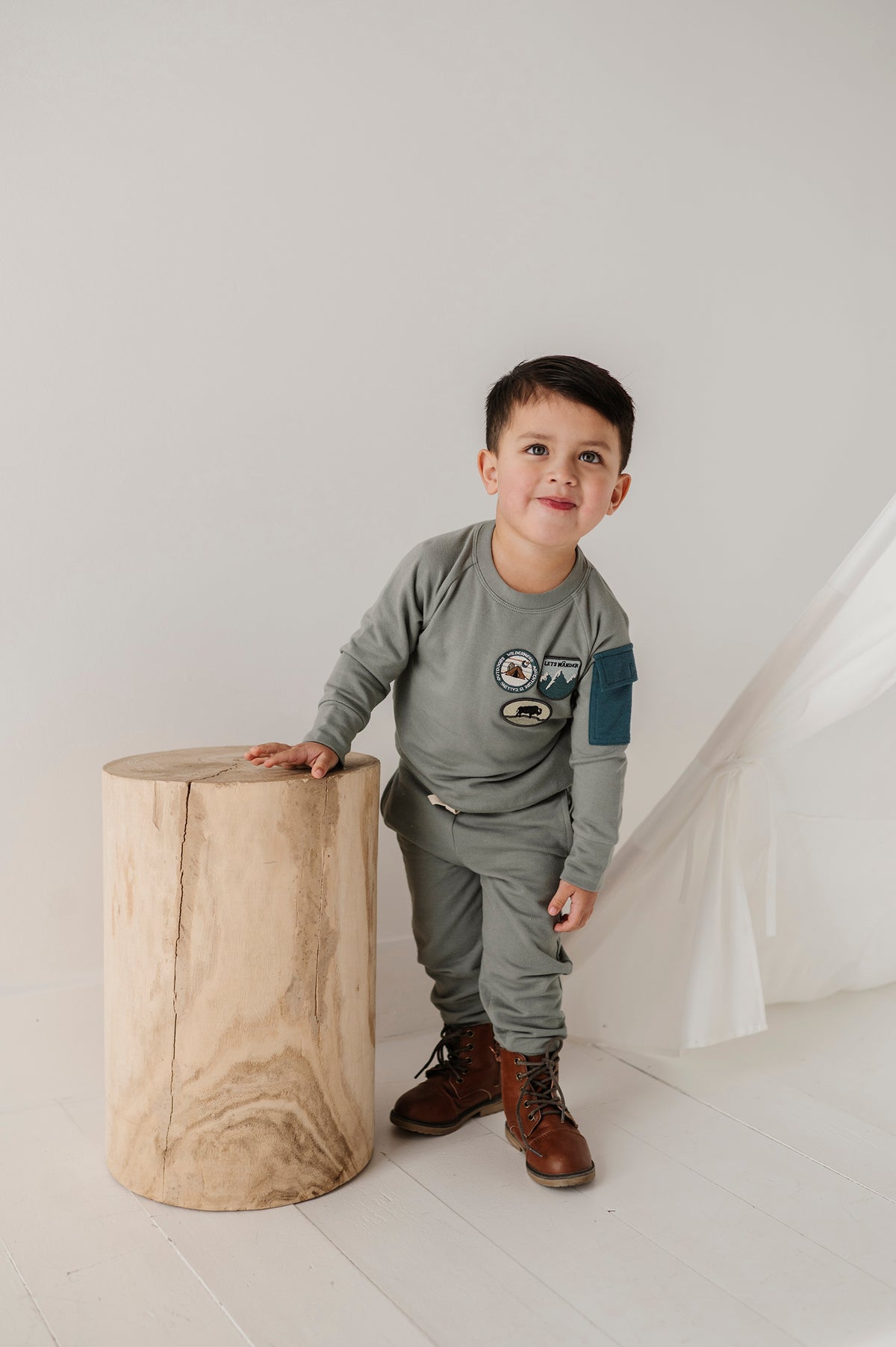 Boy's Raglan Sweatshirt