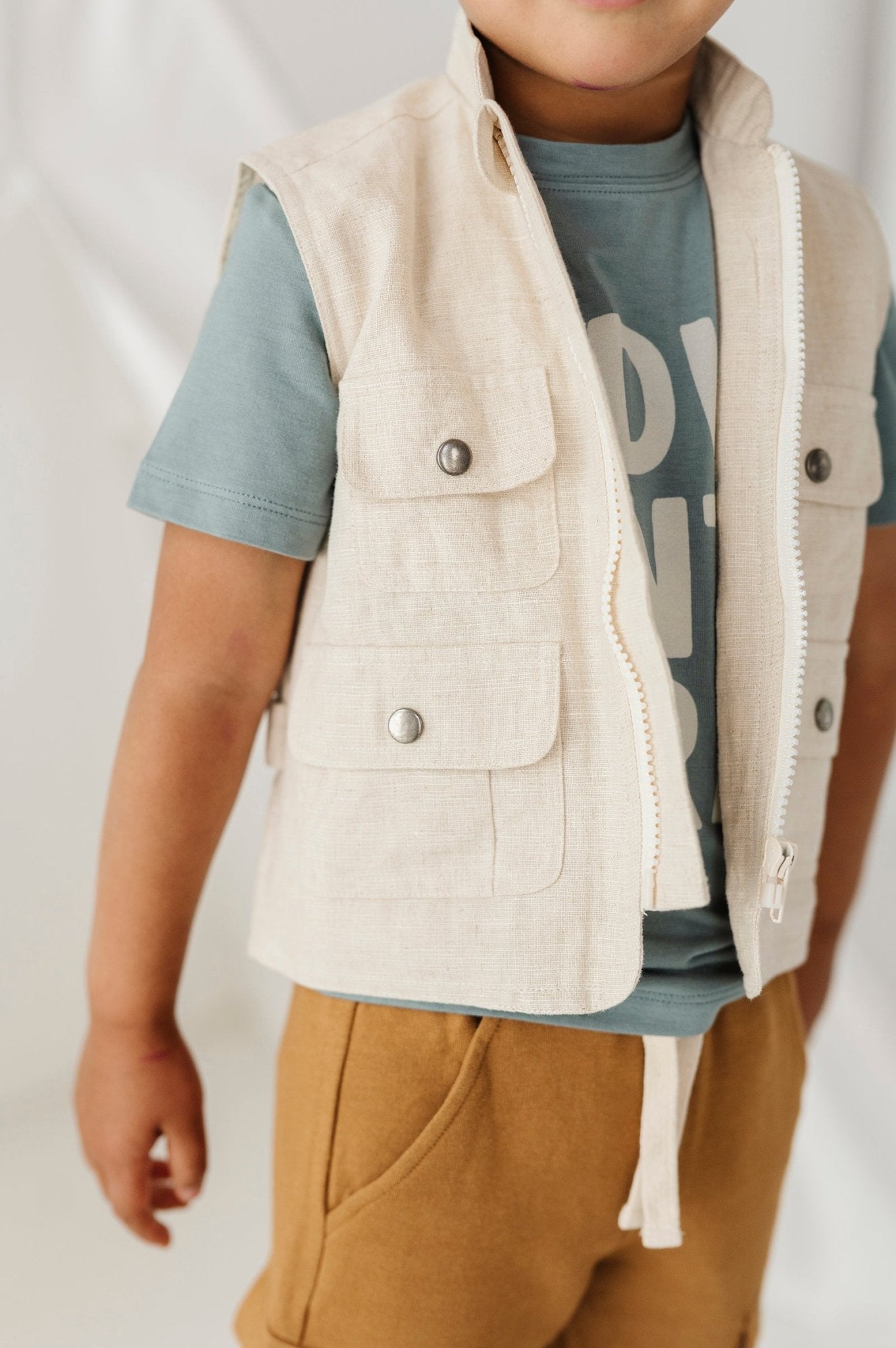 Explorer Vest - babysprouts clothing company
