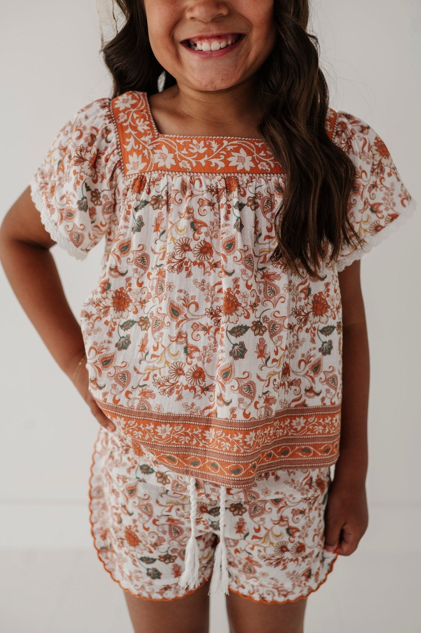 Embroidery Shorts - babysprouts clothing company