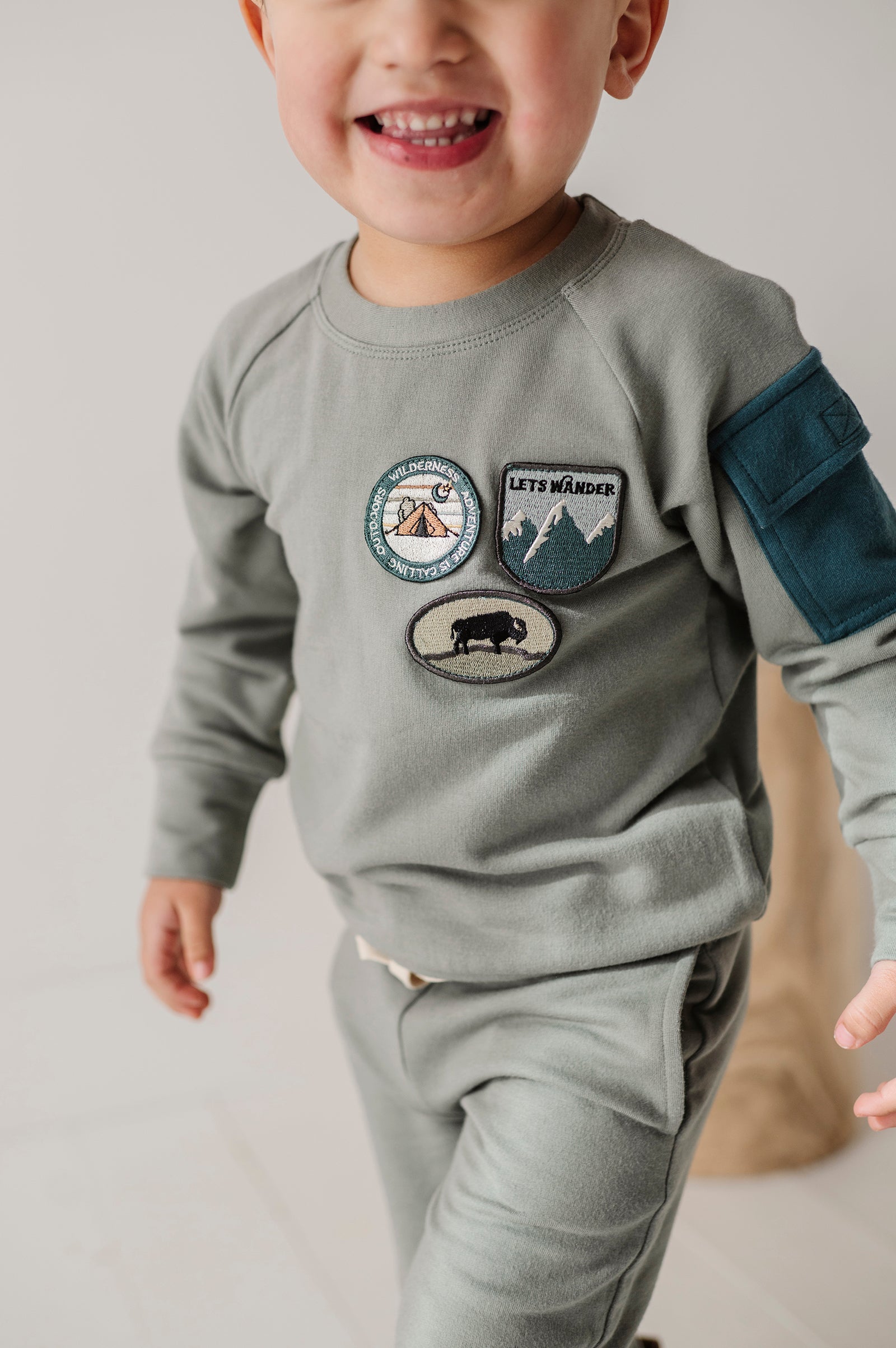 Boy's Raglan Sweatshirt