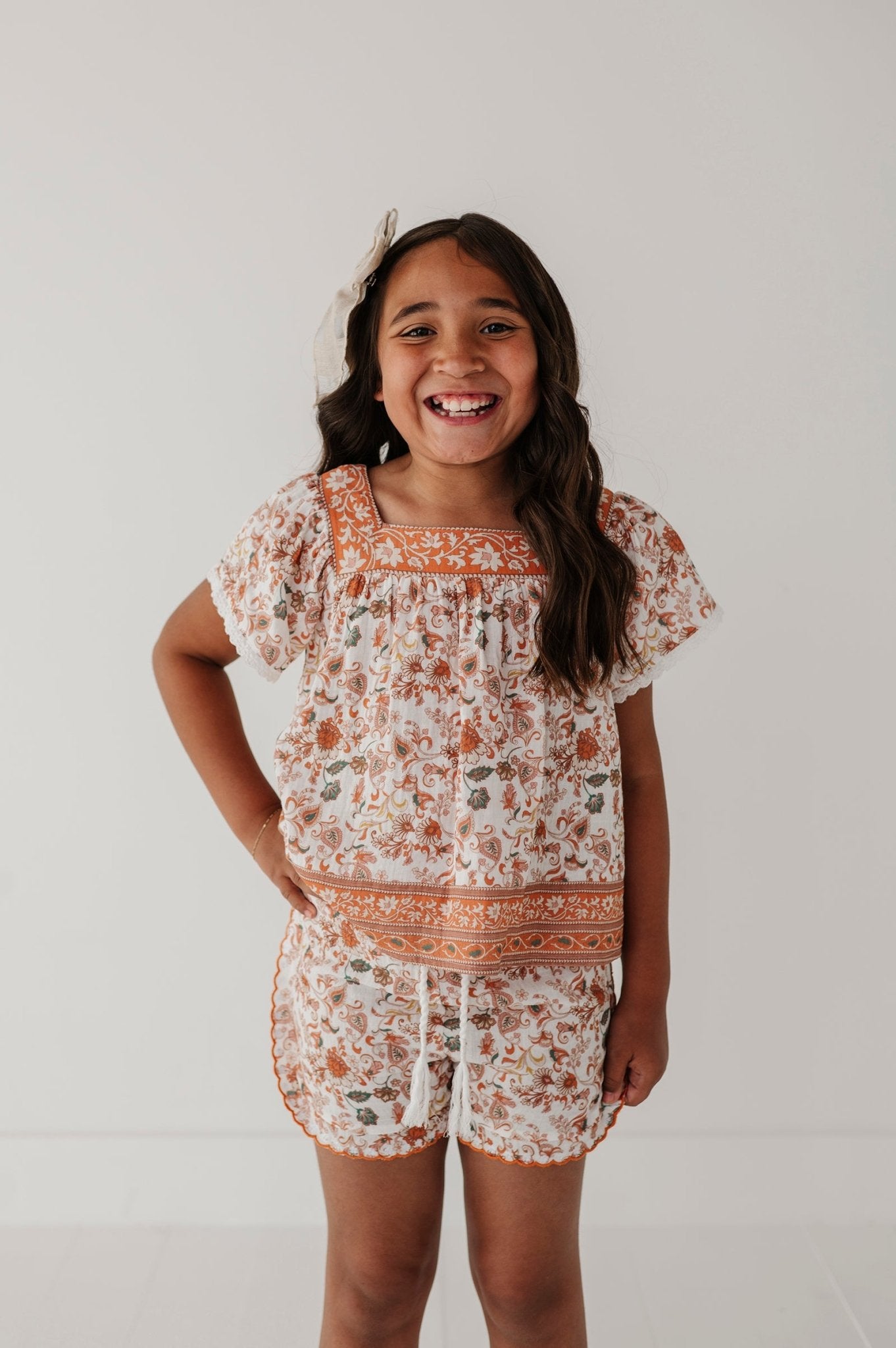 Square Neck Peasant Top - babysprouts clothing company