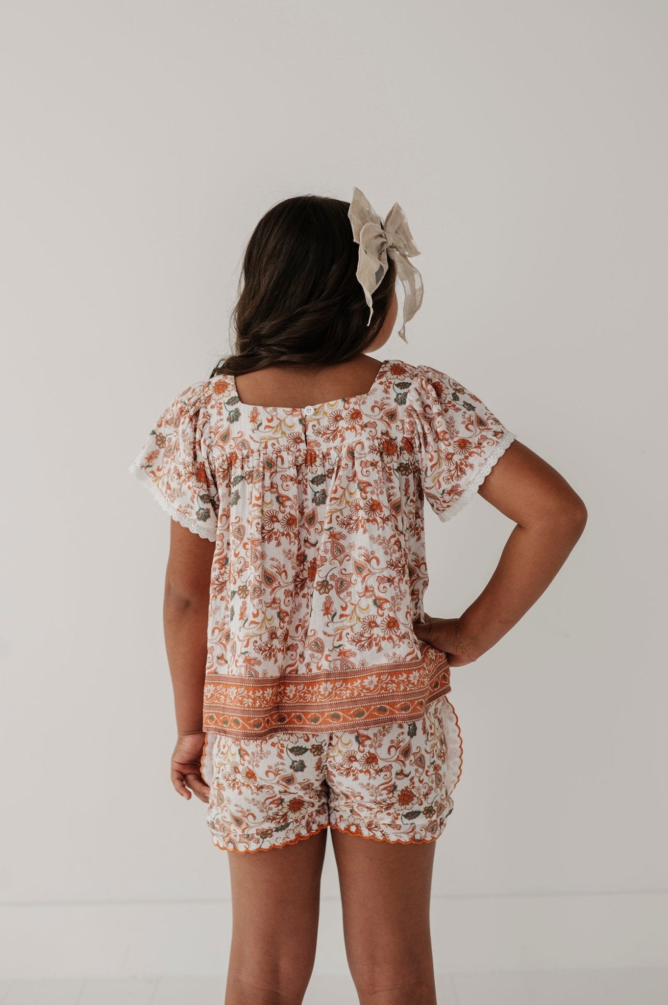 Embroidery Shorts - babysprouts clothing company