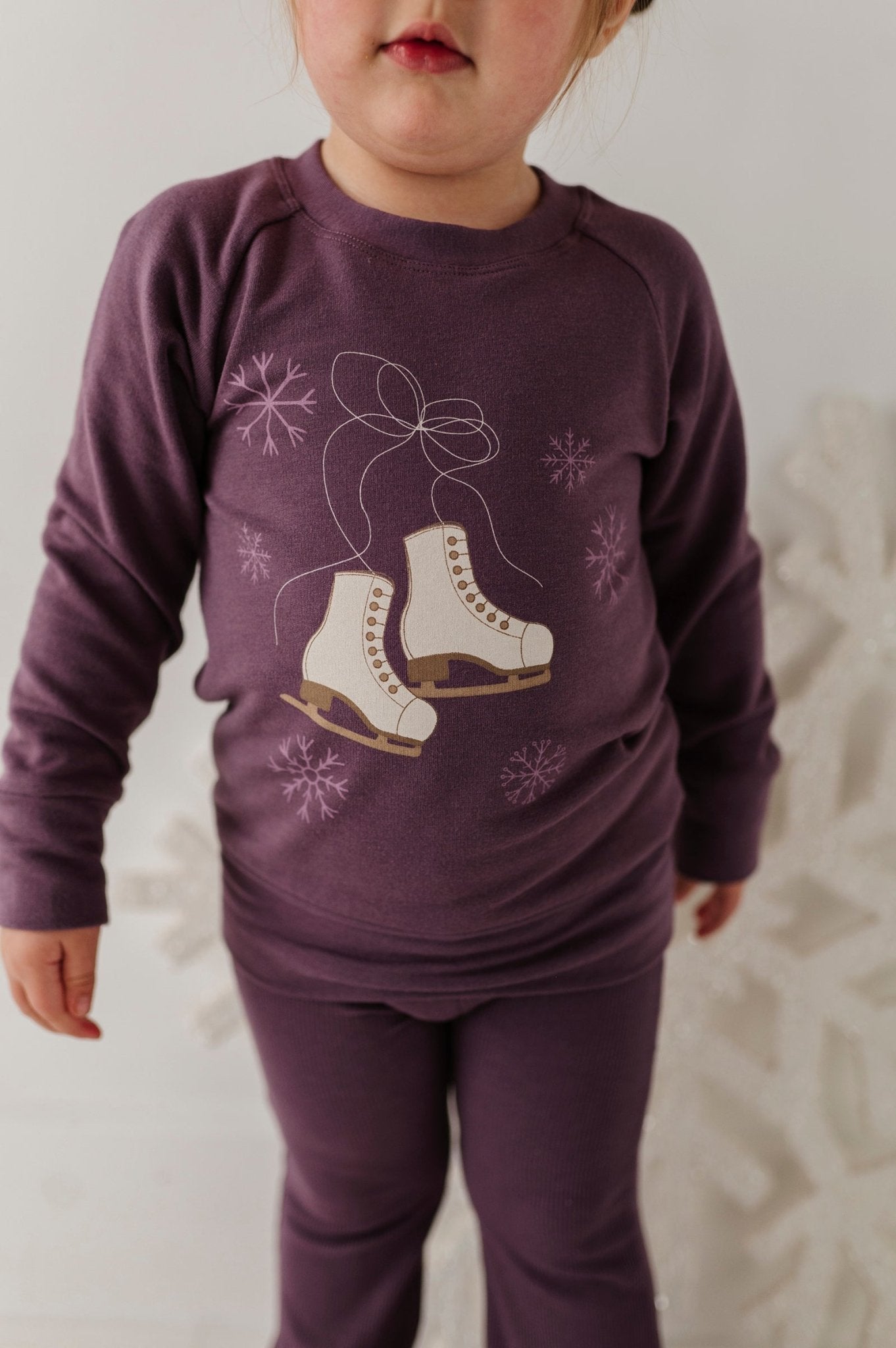 Girl's Raglan Sweatshirt - babysprouts clothing company