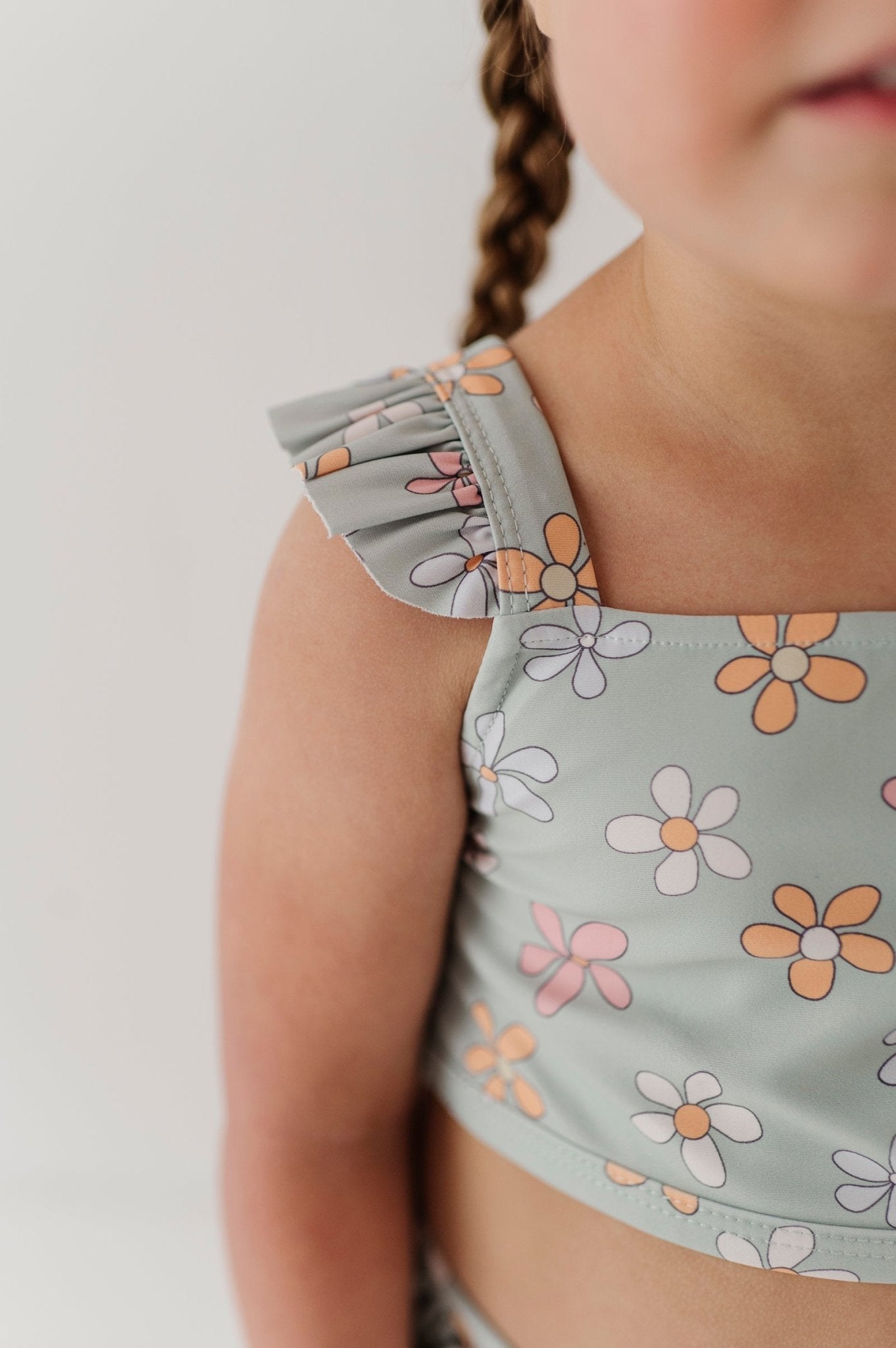 Girl's Two - Piece Ruffle Swimsuit - babysprouts clothing company