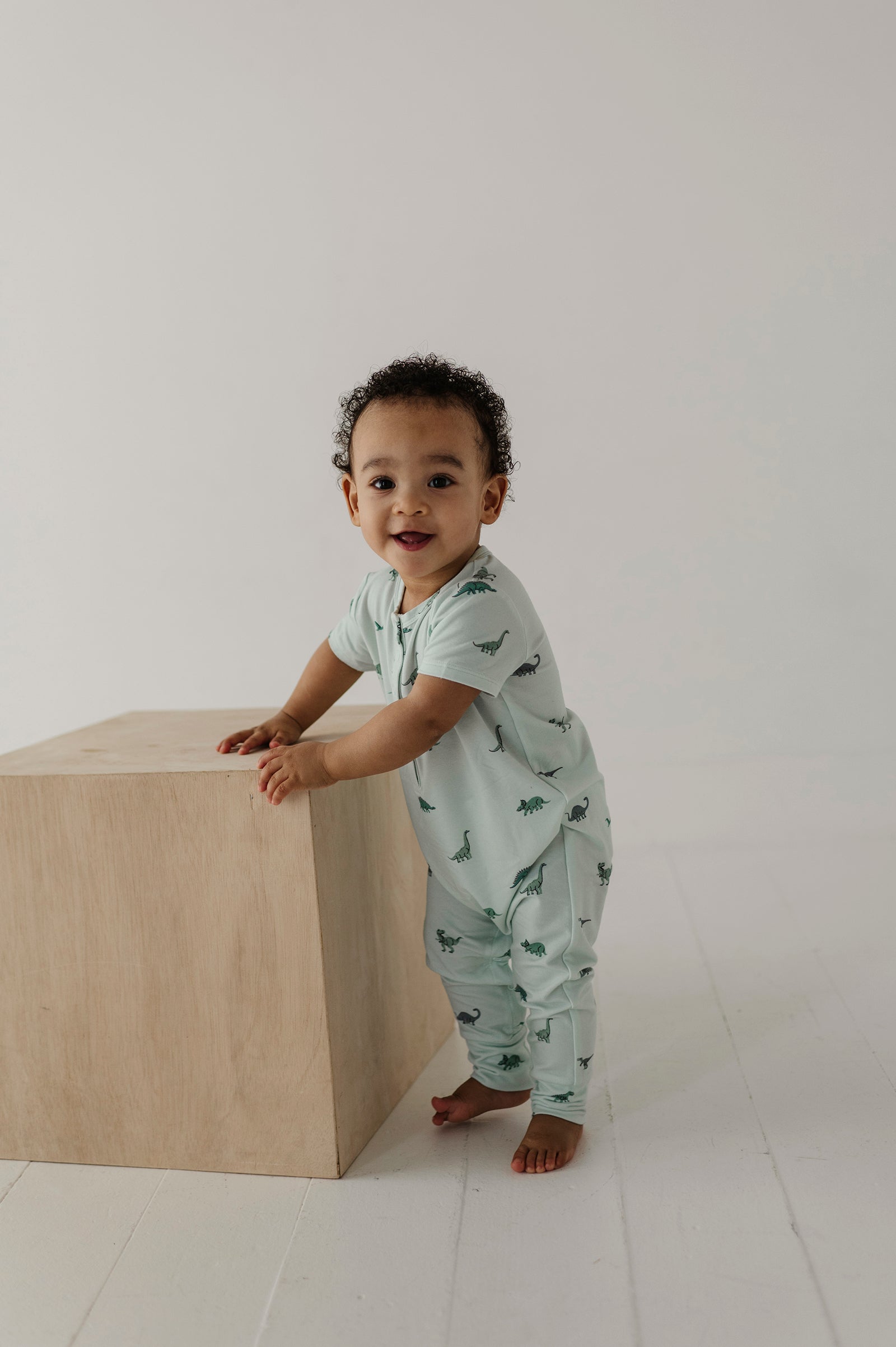 Short Sleeve Henley Romper