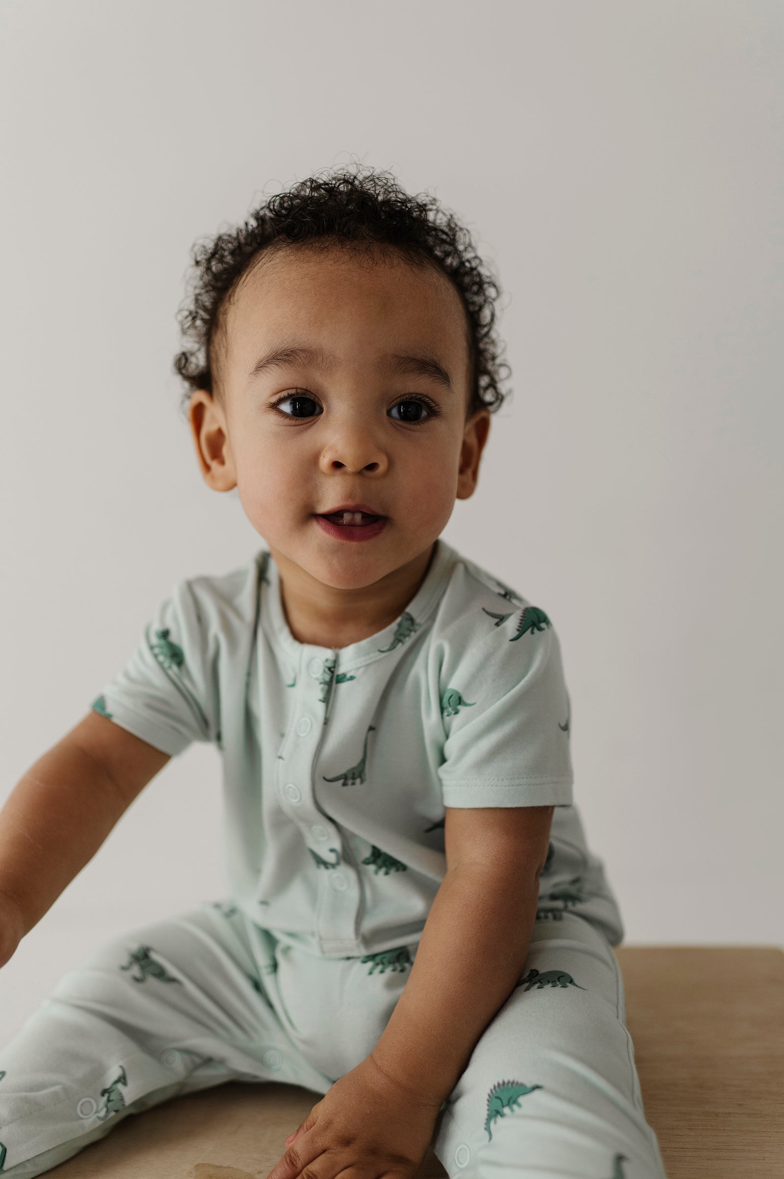 Short Sleeve Henley Romper