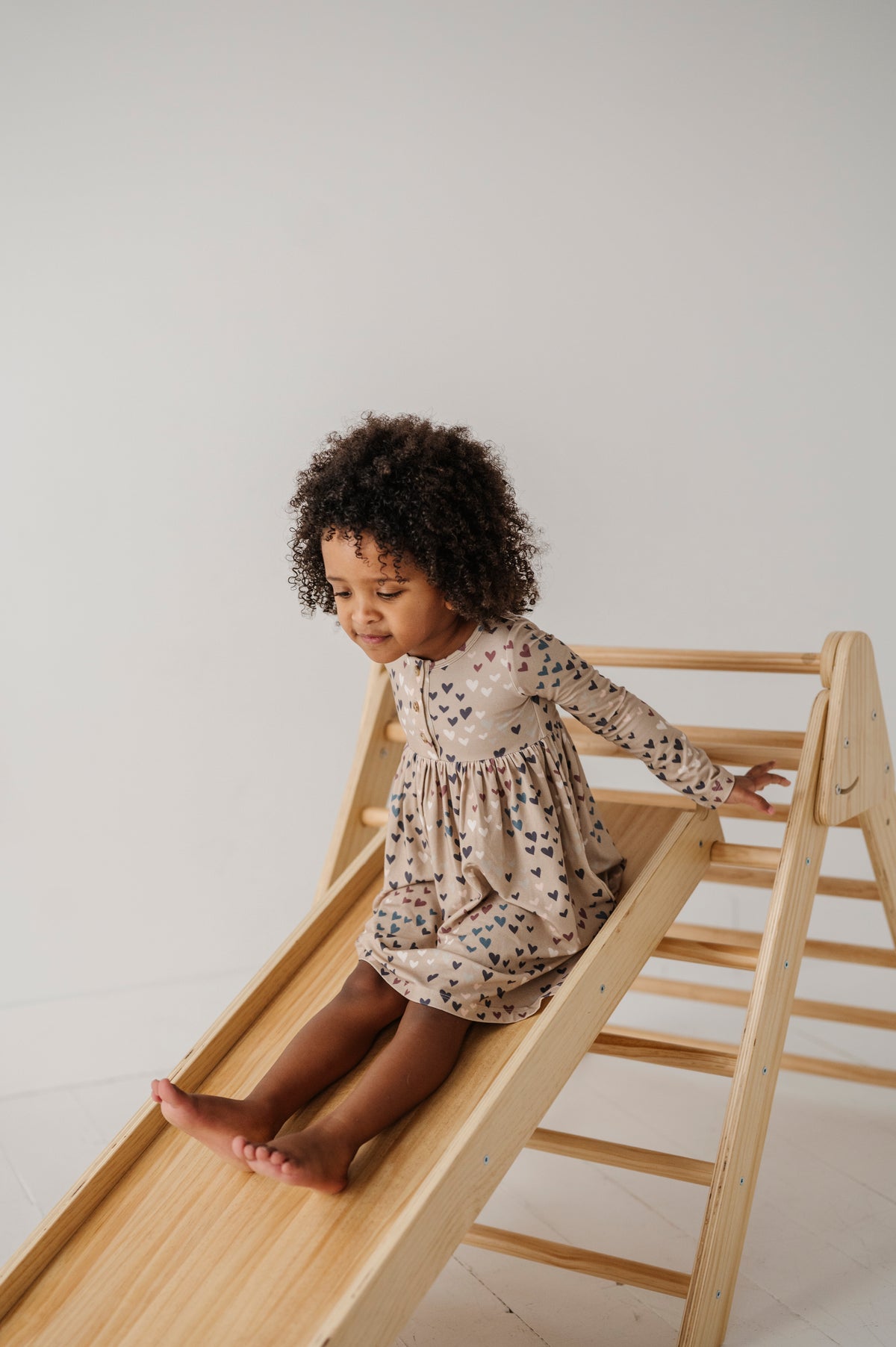 Long Sleeve Henley Dress