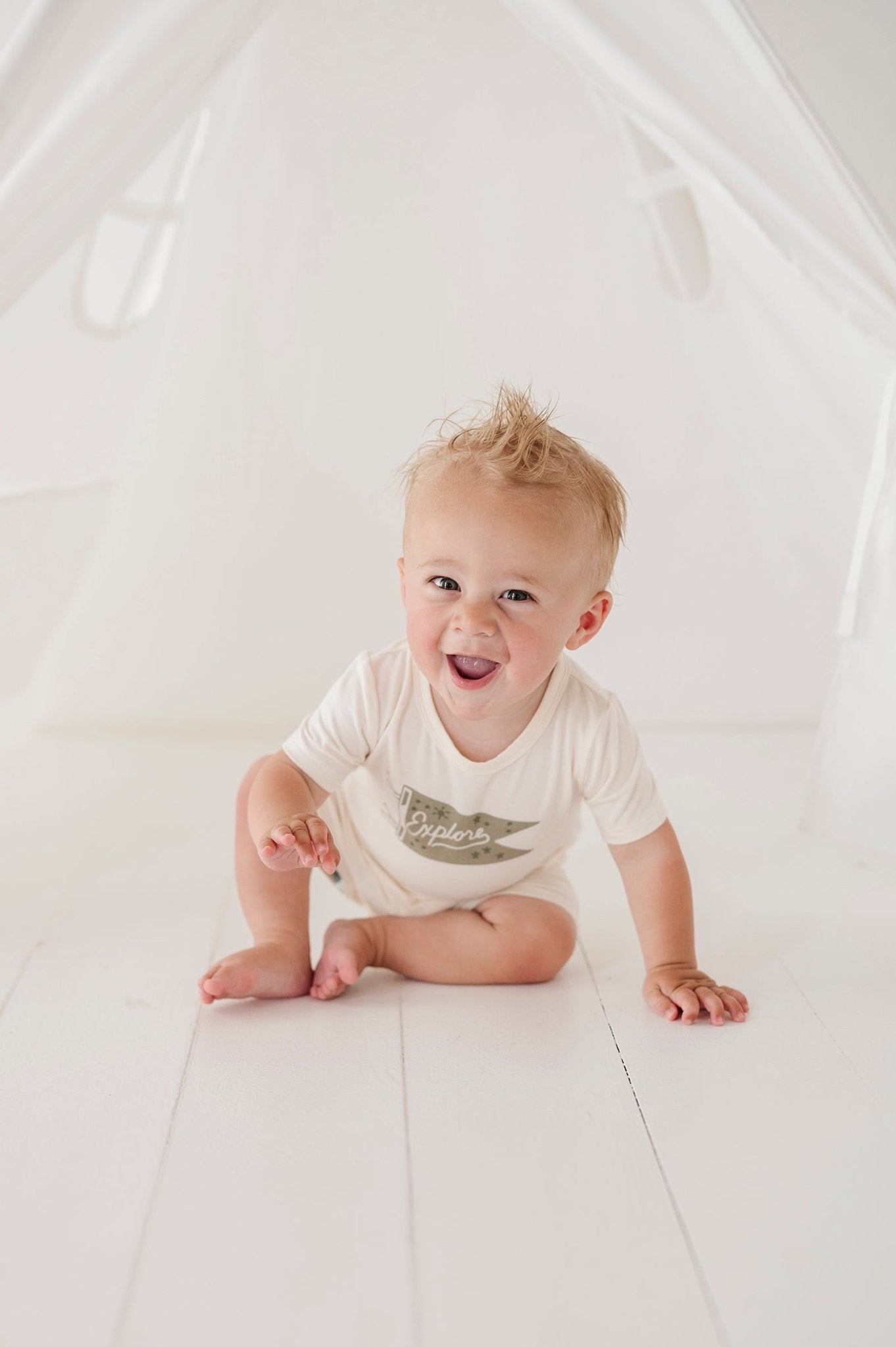 Tee Romper - babysprouts clothing company