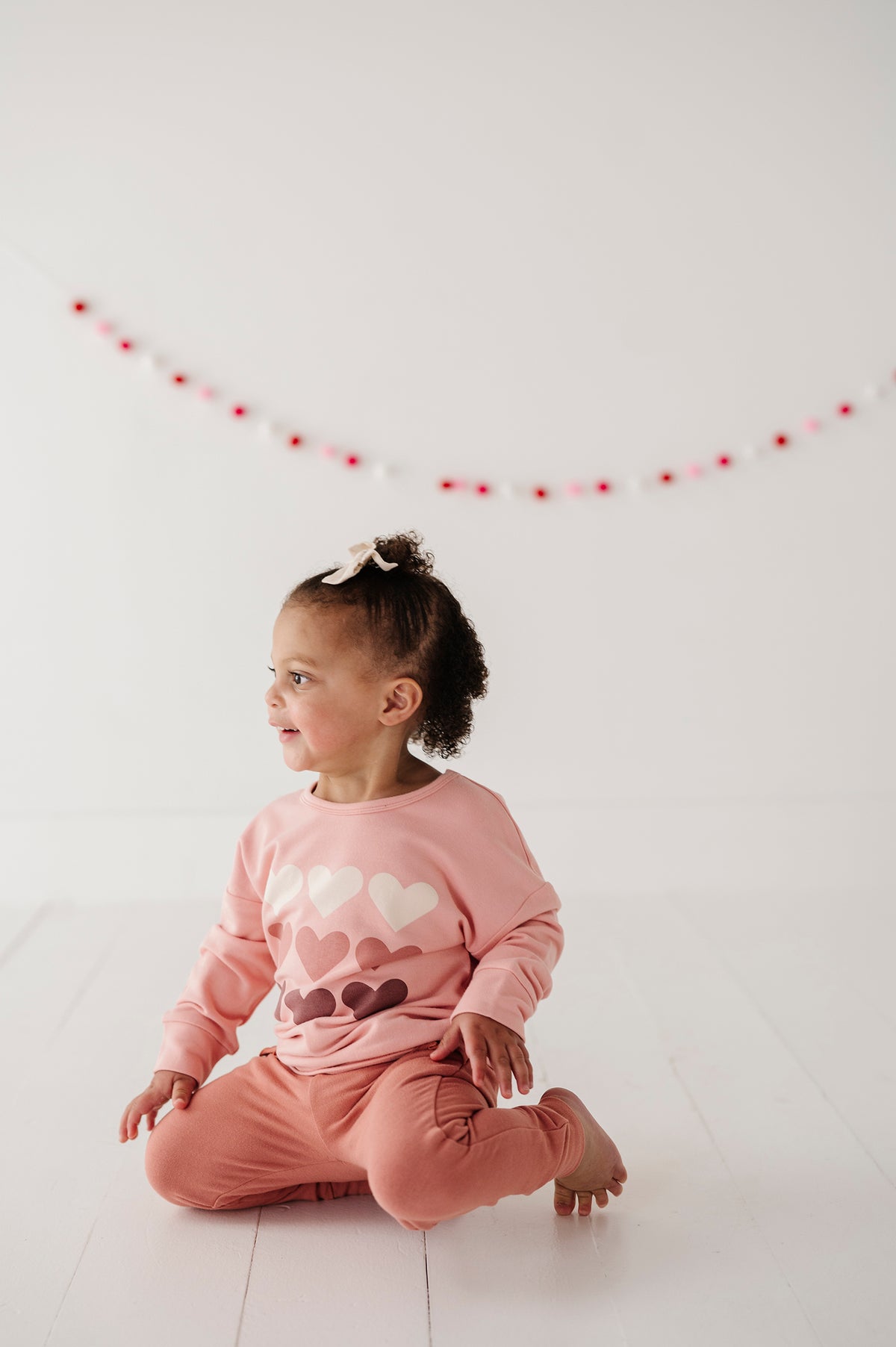 Girl's Ruffle Joggers