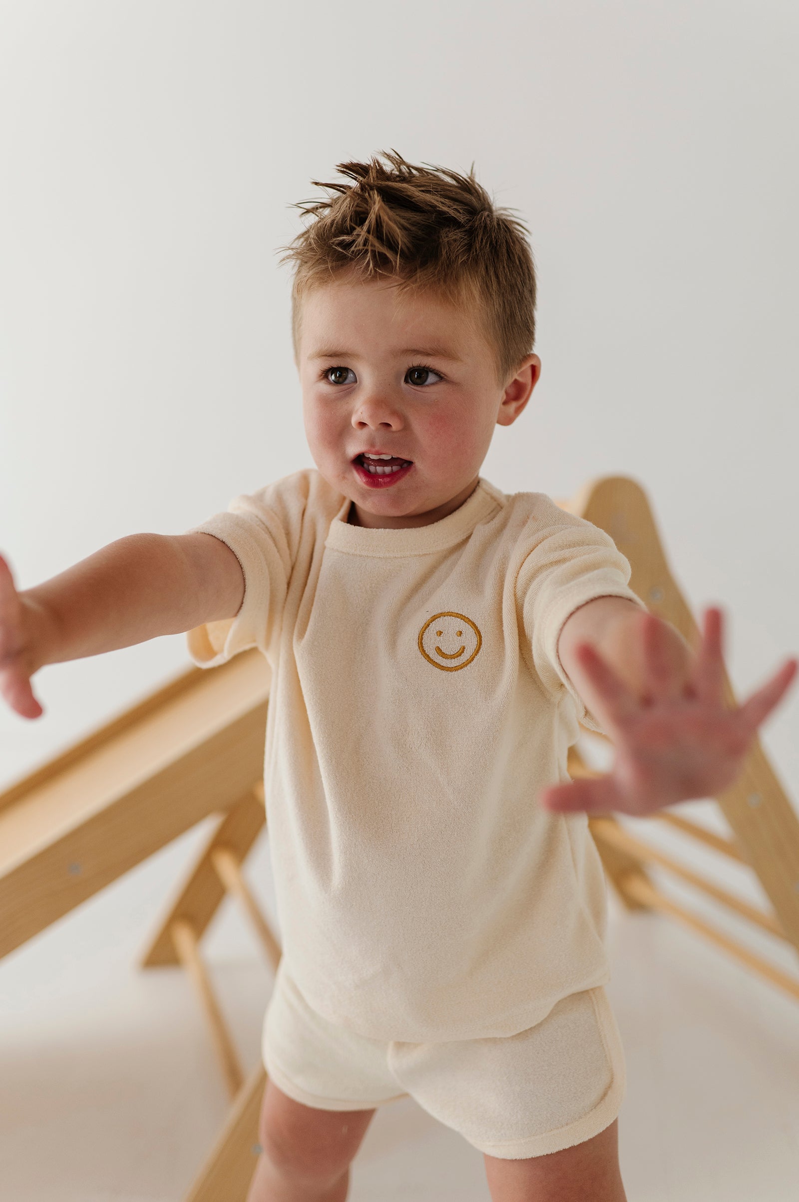 Short Sleeve Cotton Terry Set