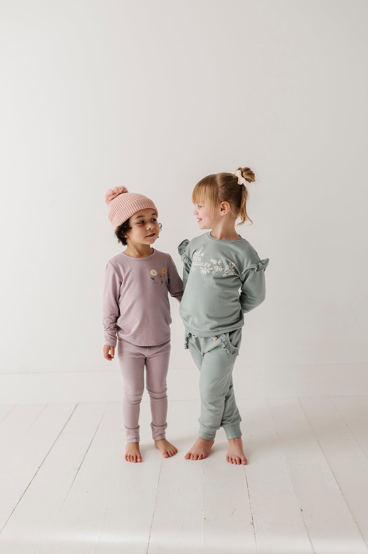 Ruffle Sweatshirt