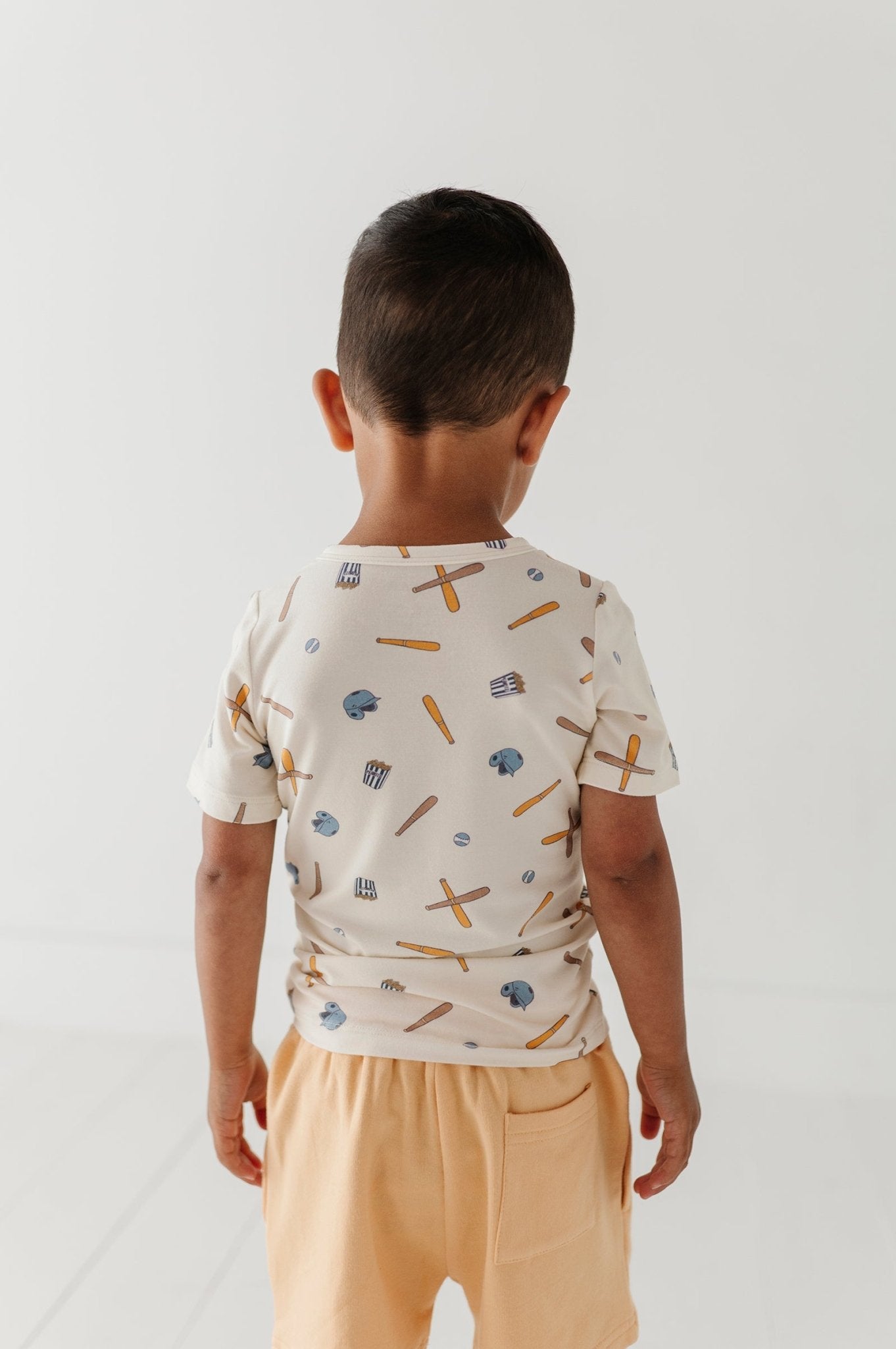 Boy's Short Sleeve Henley Shirt