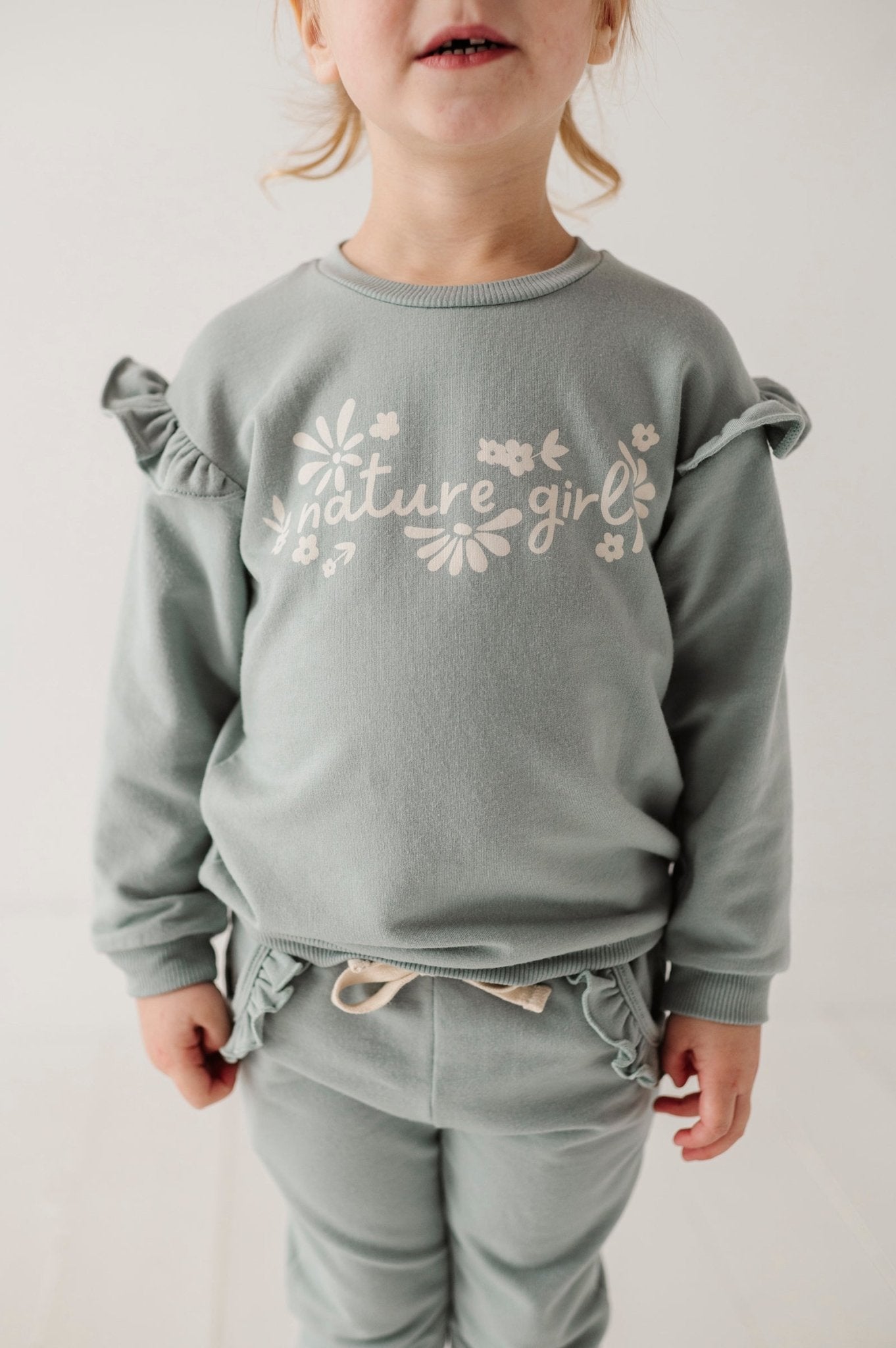 Ruffle Sweatshirt - babysprouts clothing company