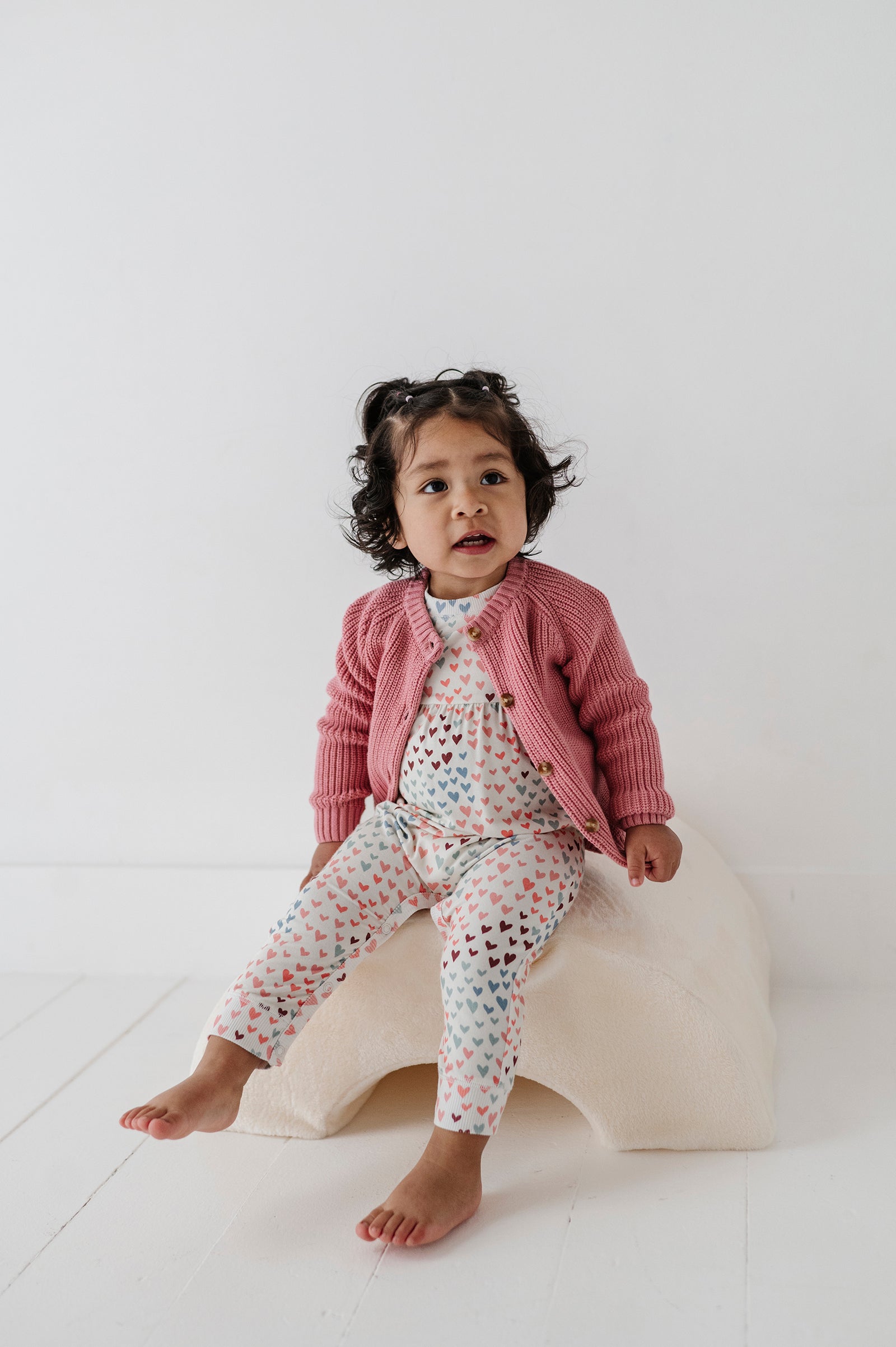 Girl's Short Sleeve Pant Romper