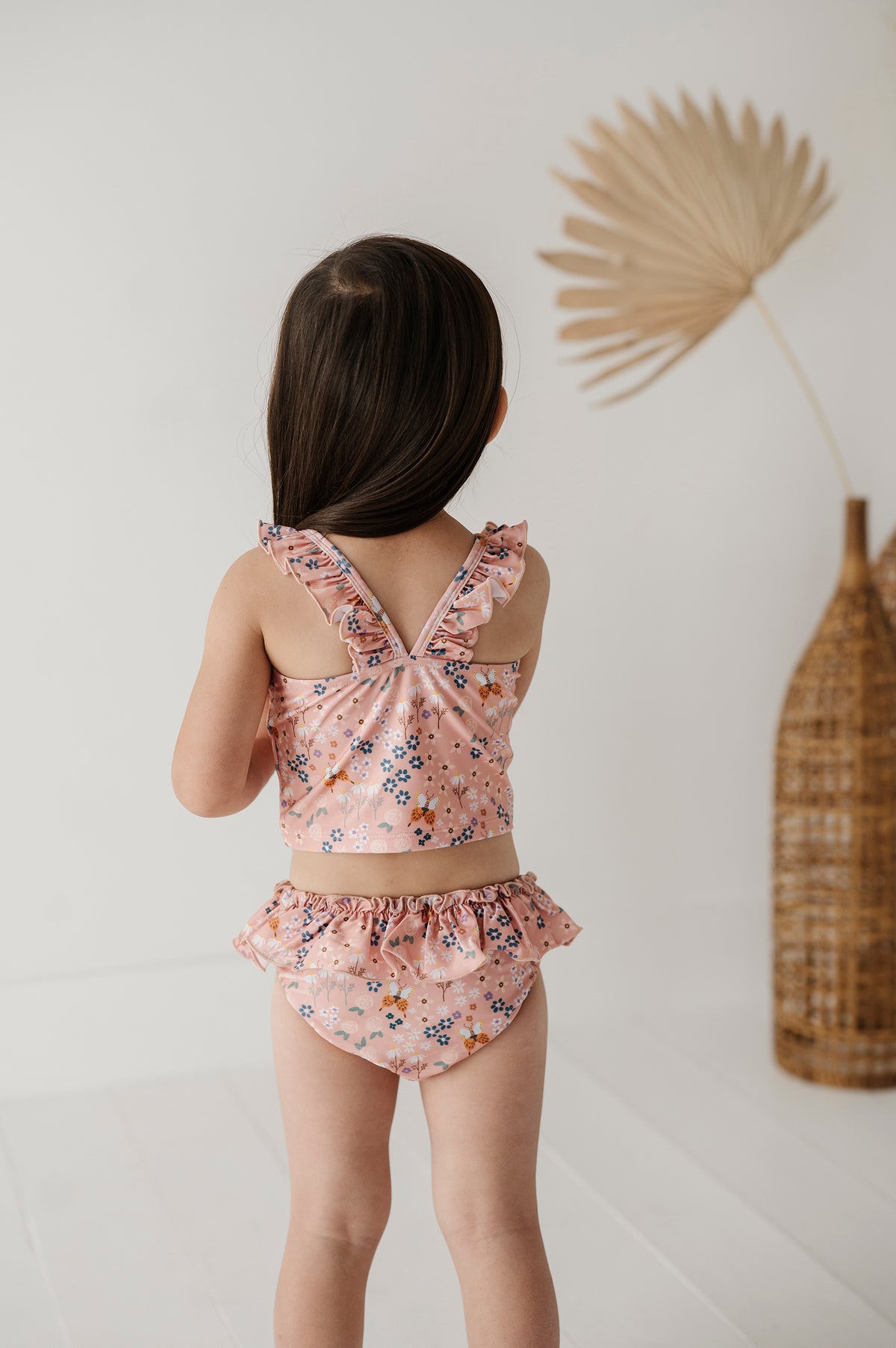 Girl's Two-Piece Tankini Swimsuit
