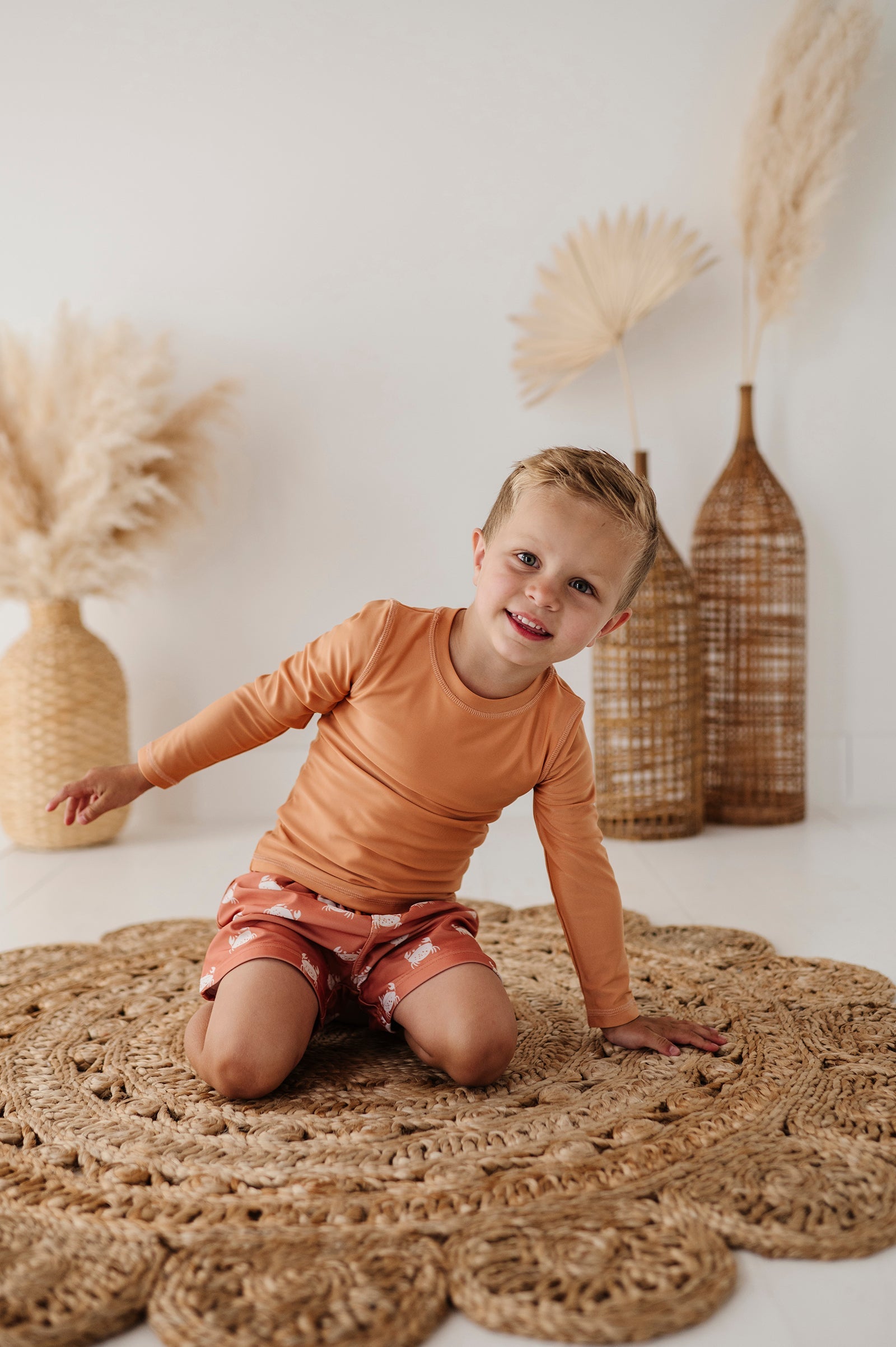 Long Sleeve Rash Guard Swim Shirt