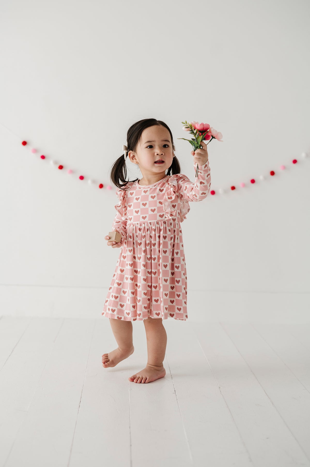 Long Sleeve Ruffle Dress