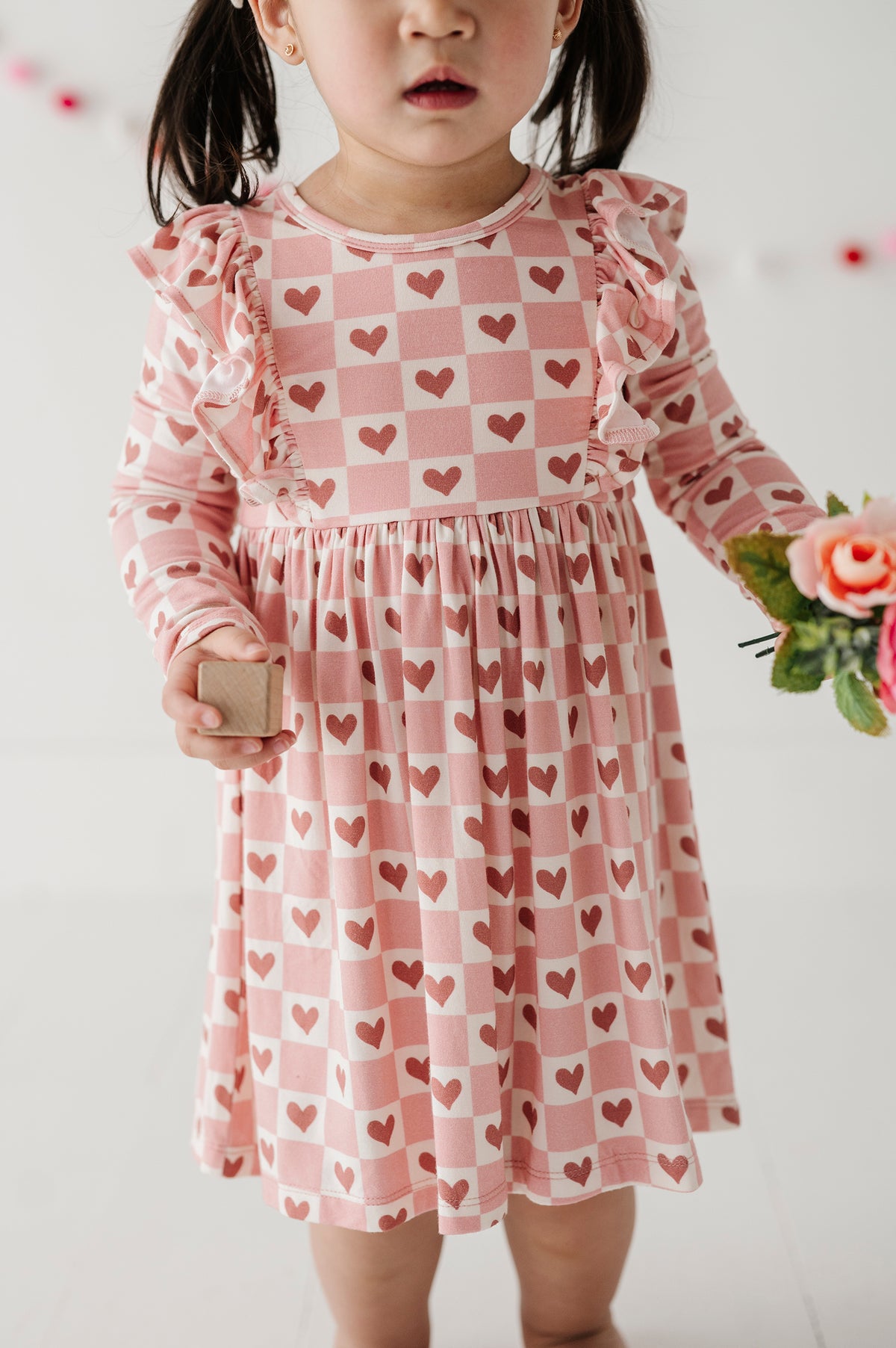 Long Sleeve Ruffle Dress