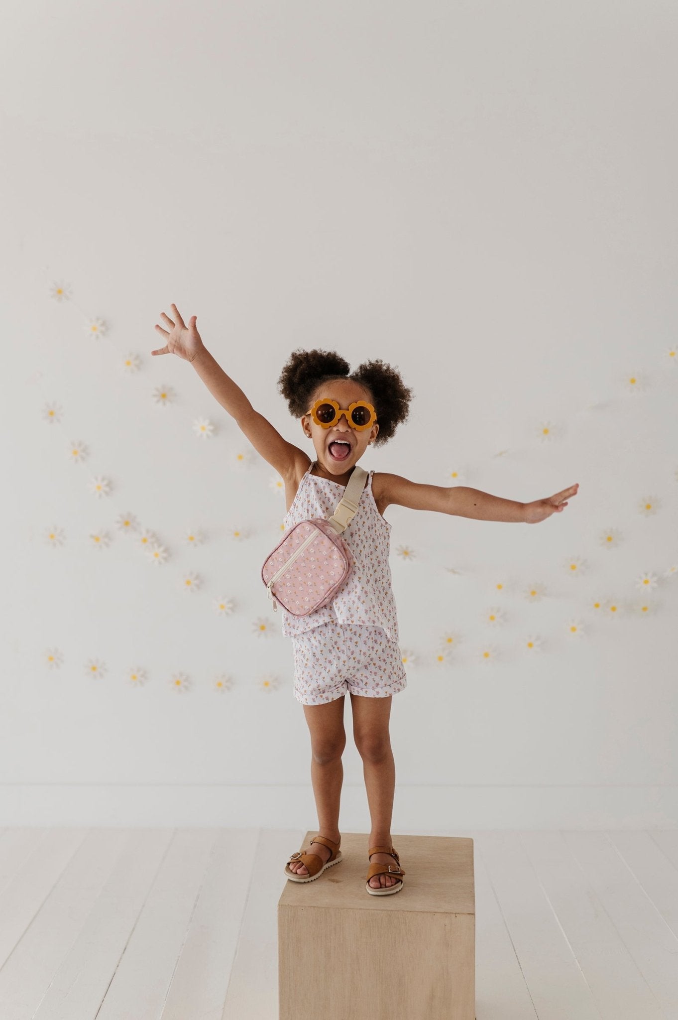 Girl's Gauze Tank & Short Set - babysprouts clothing company