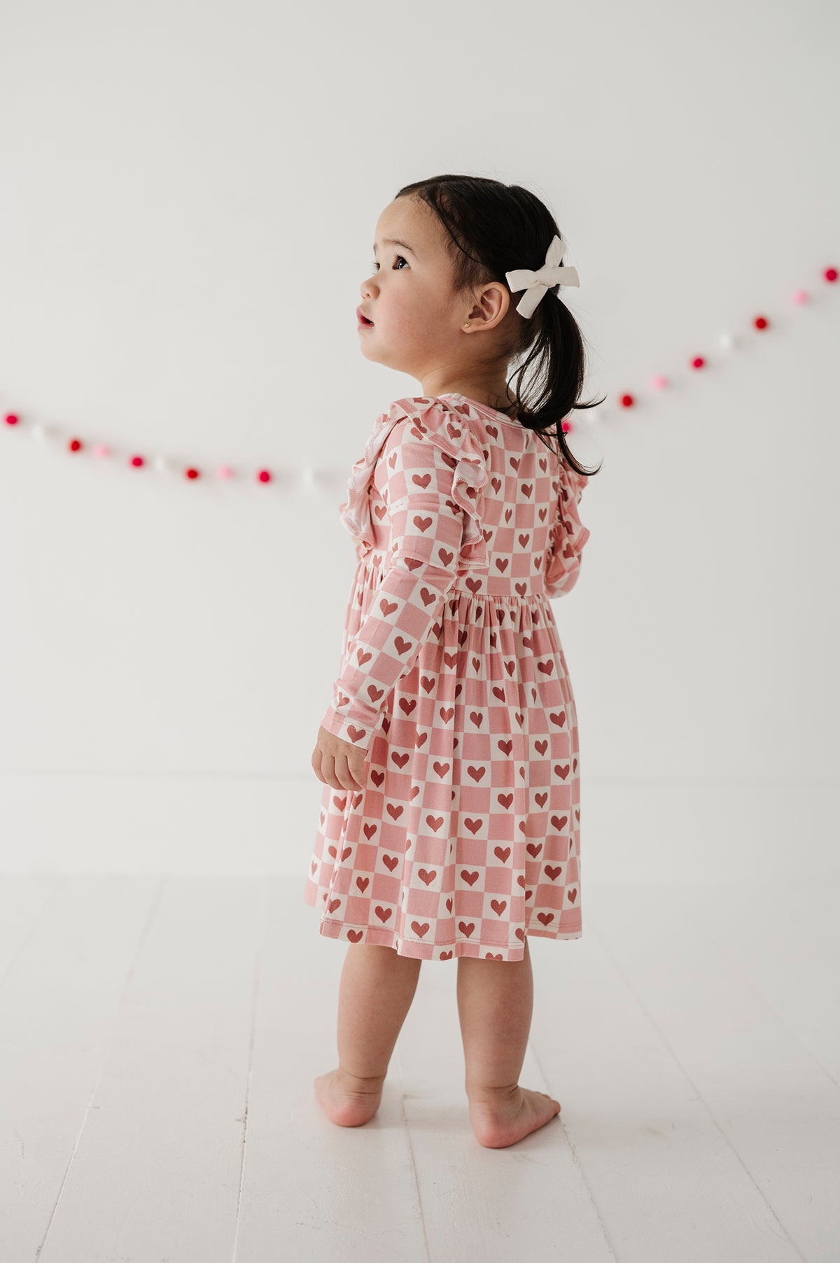 Long Sleeve Ruffle Dress