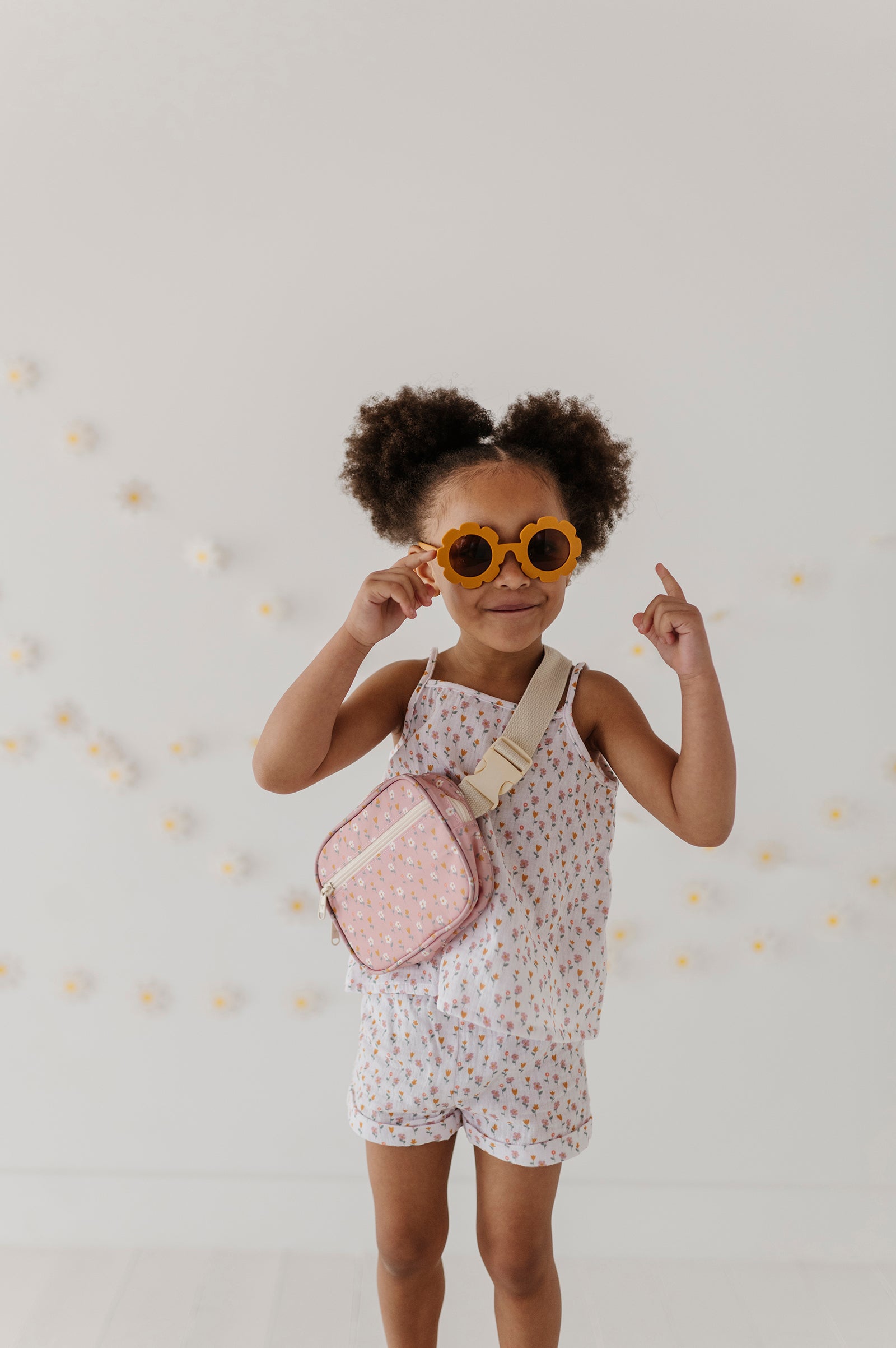 Girl's Gauze Tank & Short Set