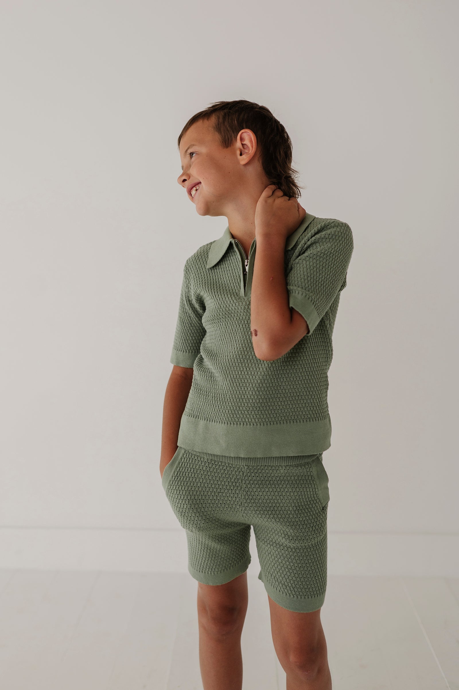 Boy's Knit Shorts