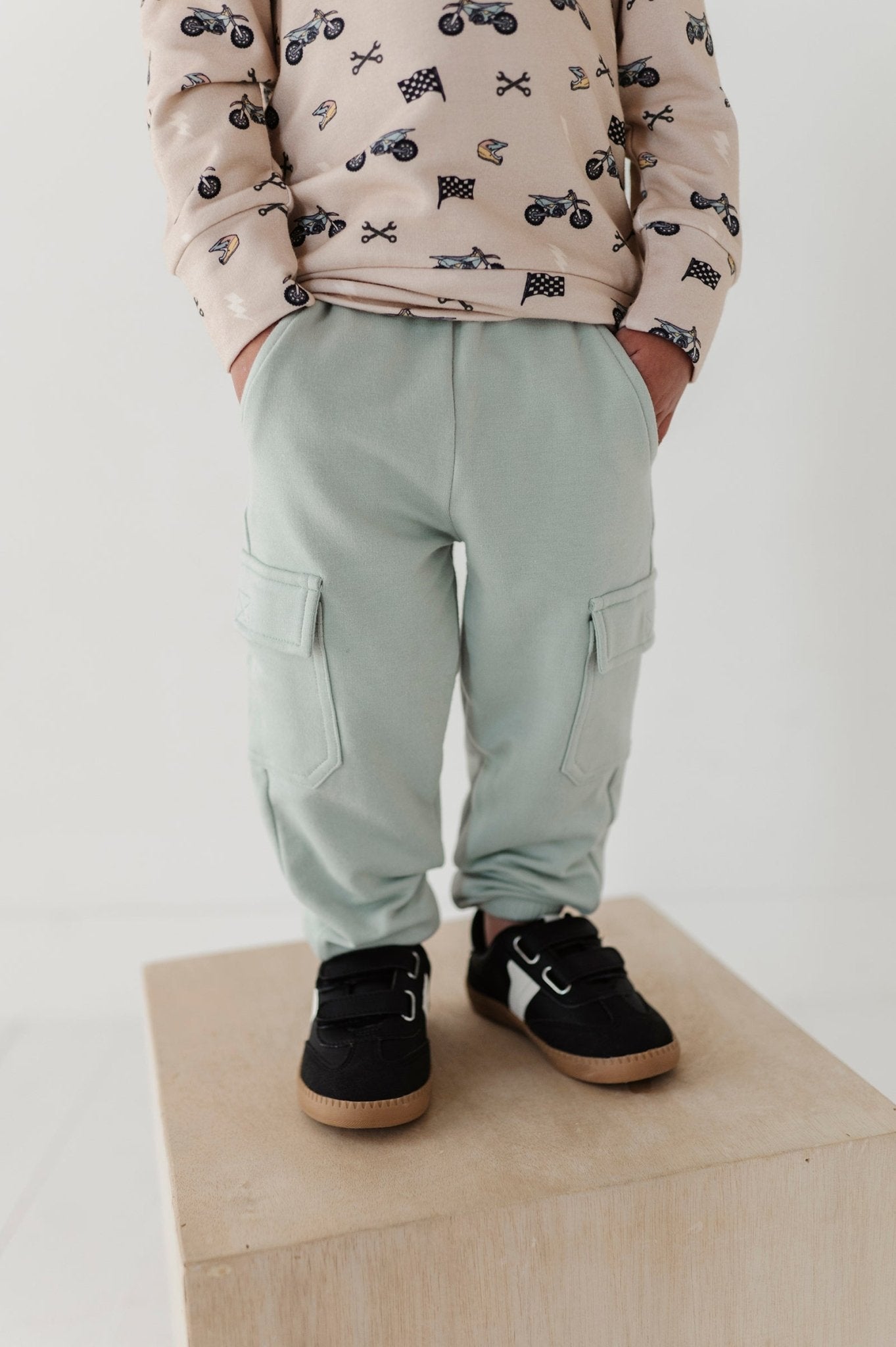 Boy's Cargo Pants - babysprouts clothing company