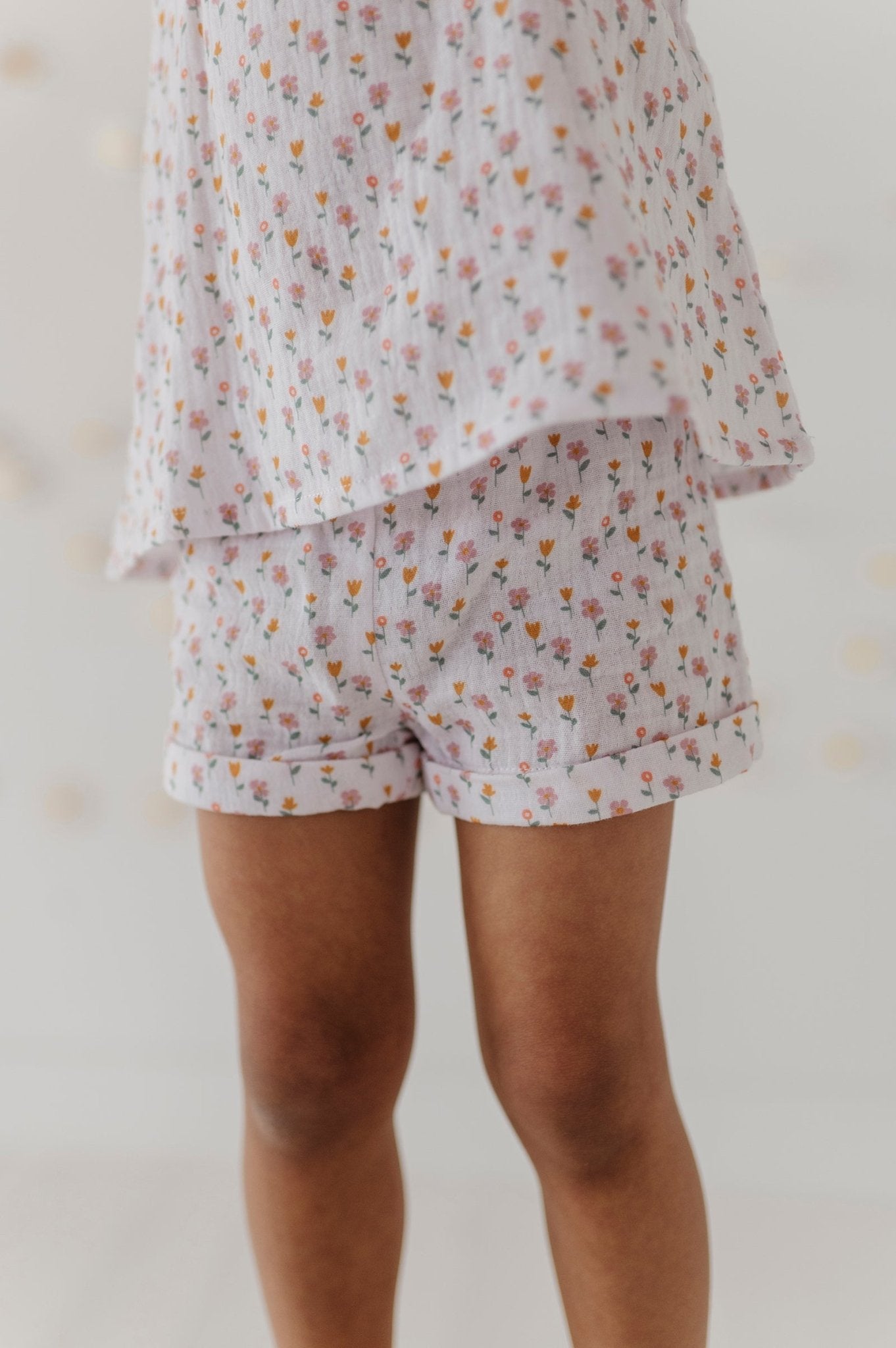 Girl's Gauze Tank & Short Set - babysprouts clothing company