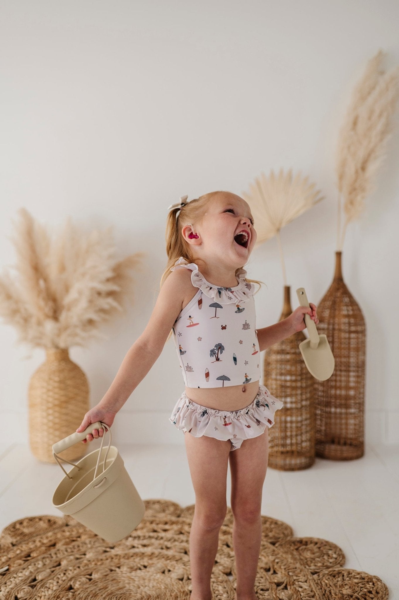 Girl's Two - Piece Tankini Swim Set - babysprouts clothing company