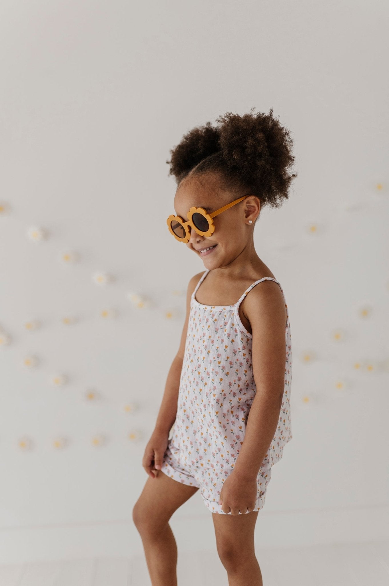 Girl's Gauze Tank & Short Set - babysprouts clothing company